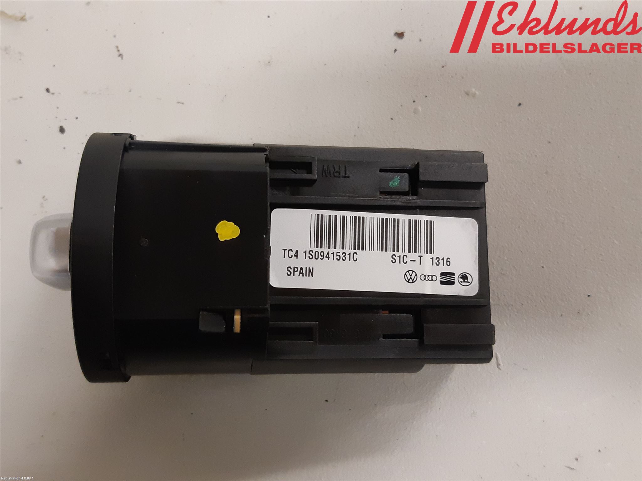 Volkswagen VW UP! / E-UP! Strömställare Ljus