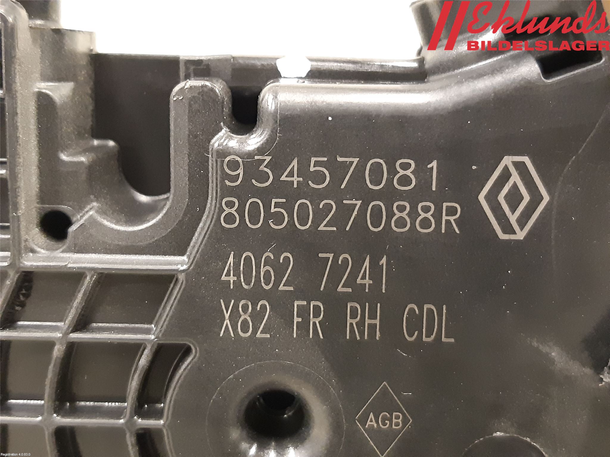 Fiat TALENTO 16- Låskista-Dörrlås