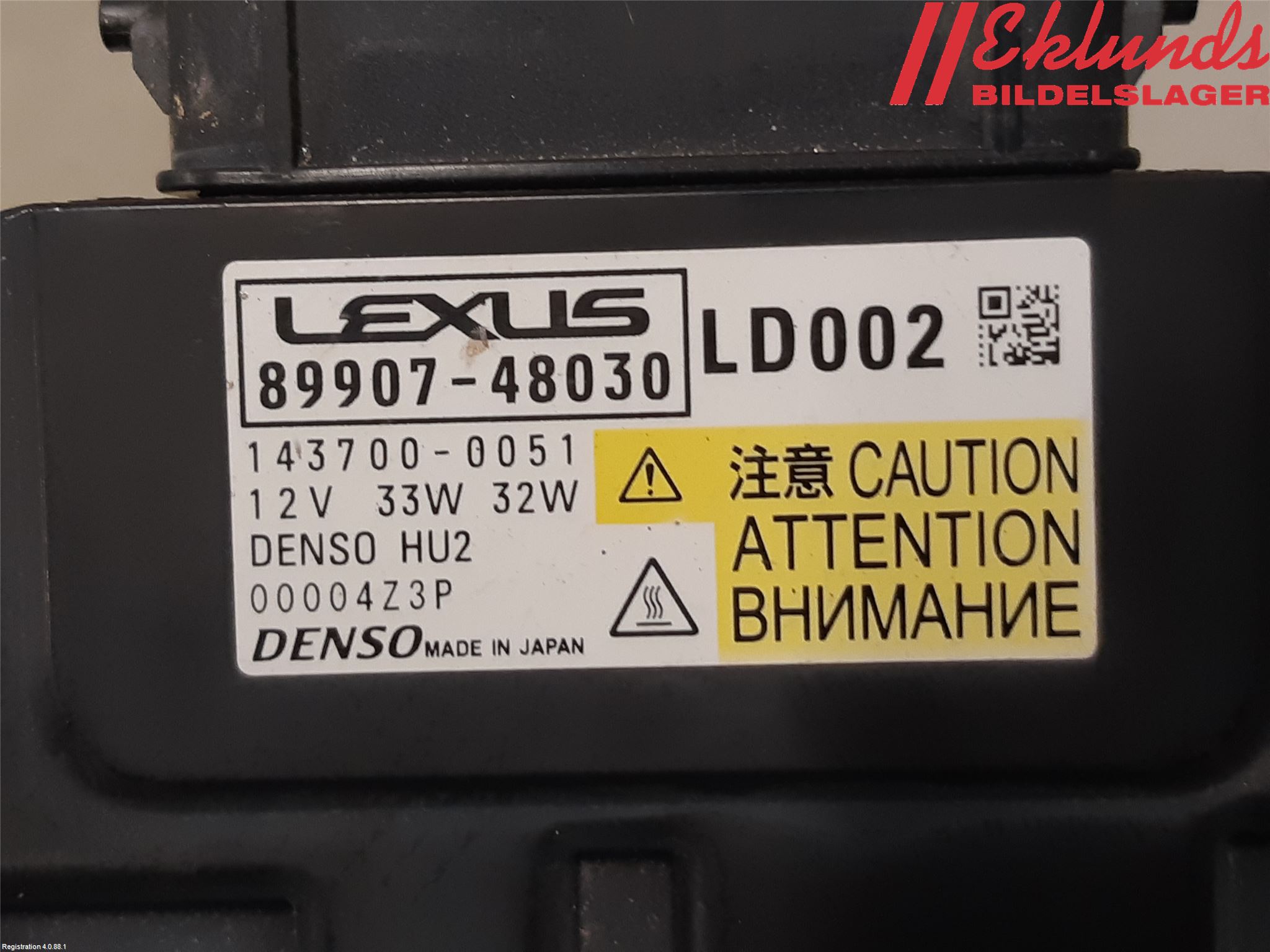 Lexus RX AL20 16-22 Styrenhet Strålkastare