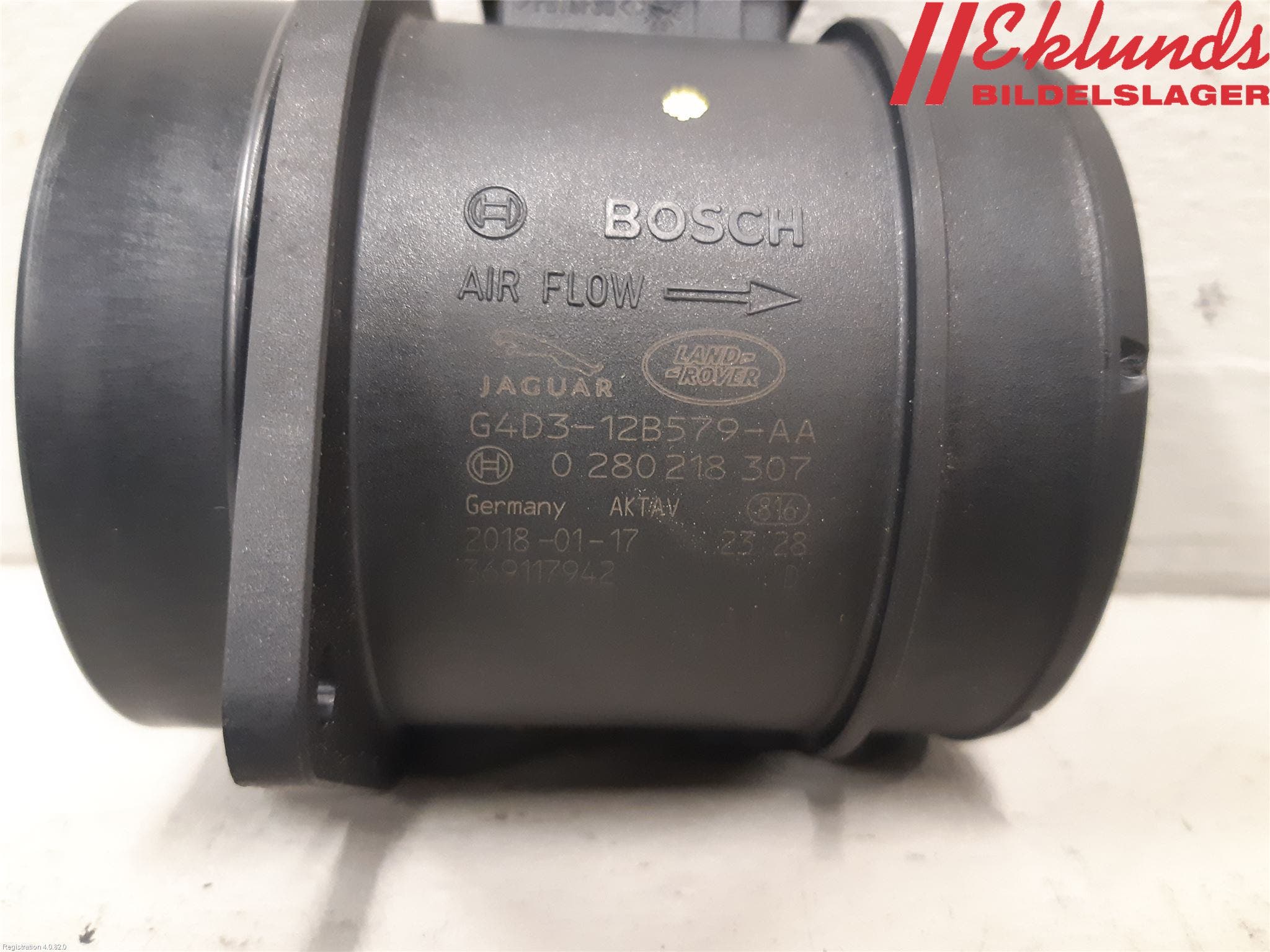 Landrover RANGE ROVER (L405) 13-21 Injluftmassamätare