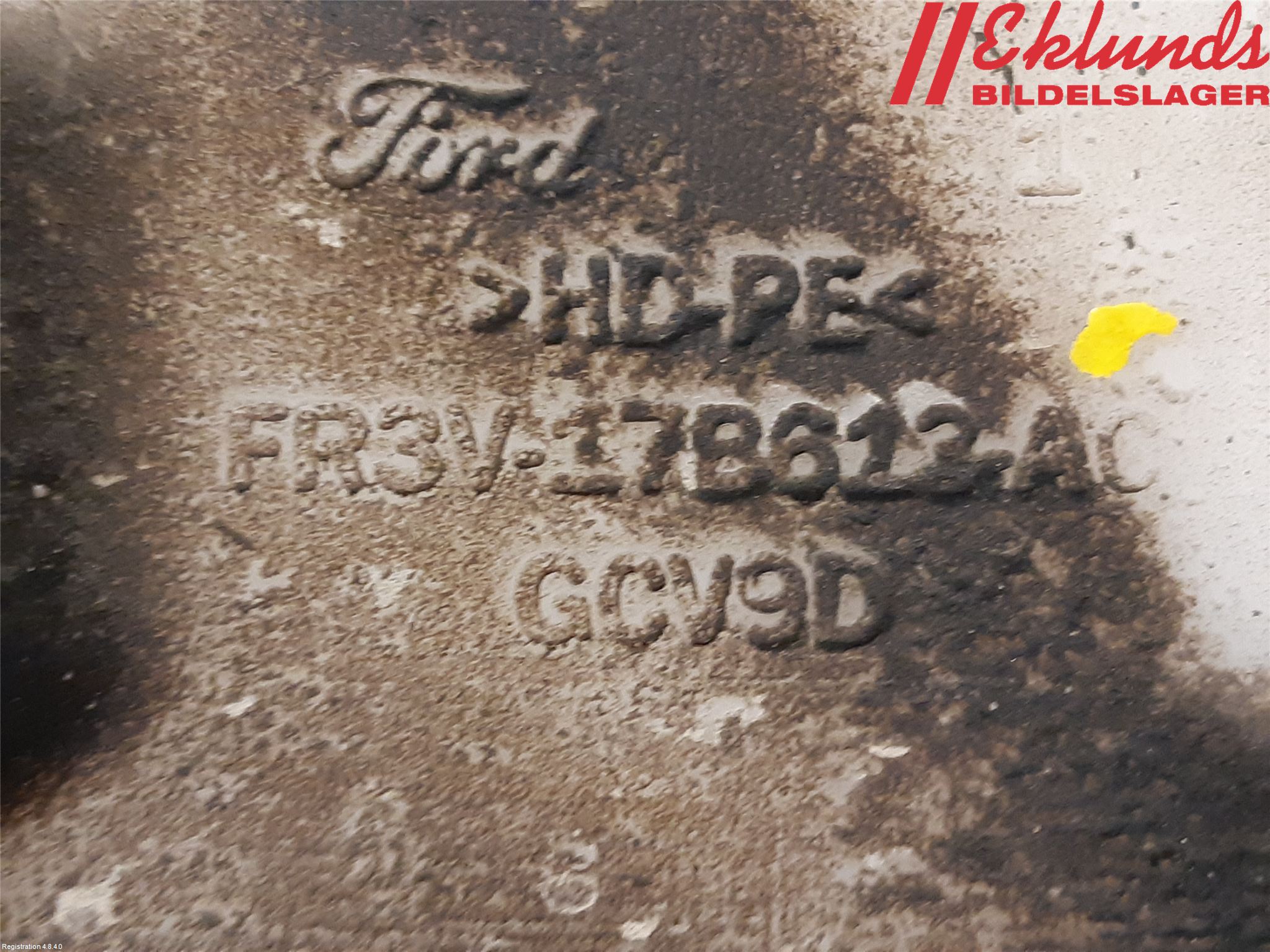 Ford MUSTANG VI 15-22 Spolartank Vindruta