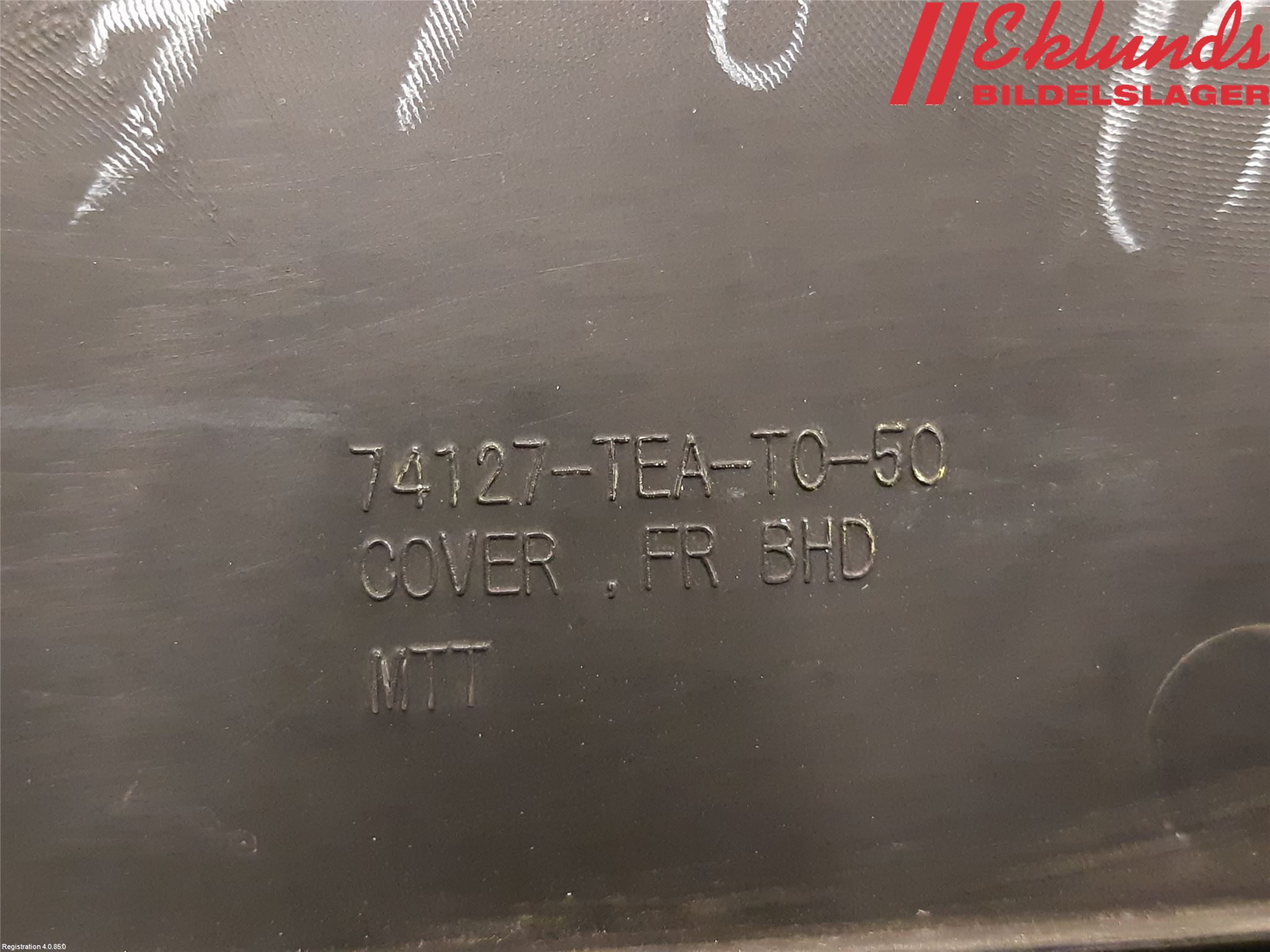 Honda CIVIC 17-22 Frontplåt