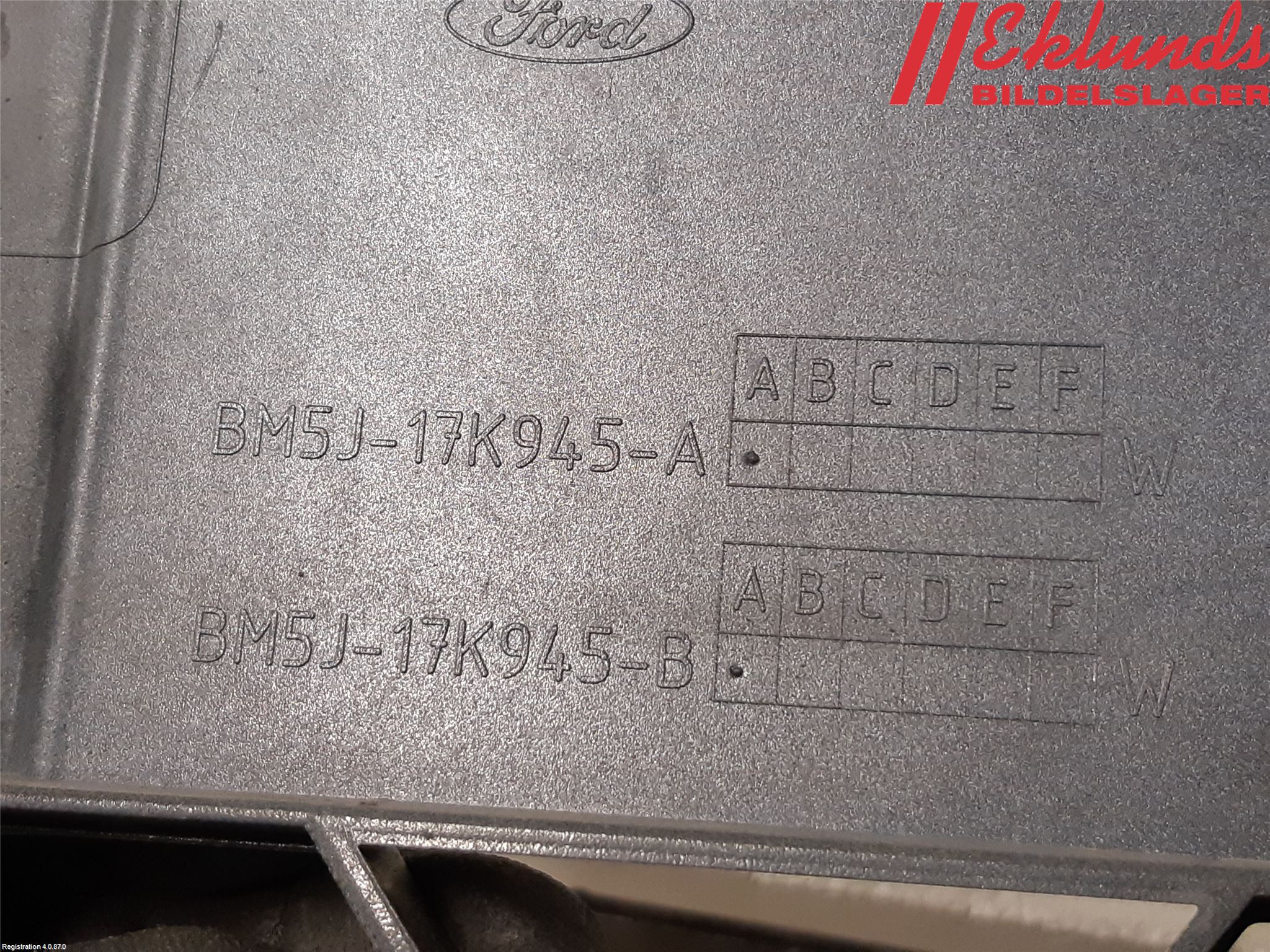 Ford FOCUS 11-14 Stöt Utfyllnad-List-Grill