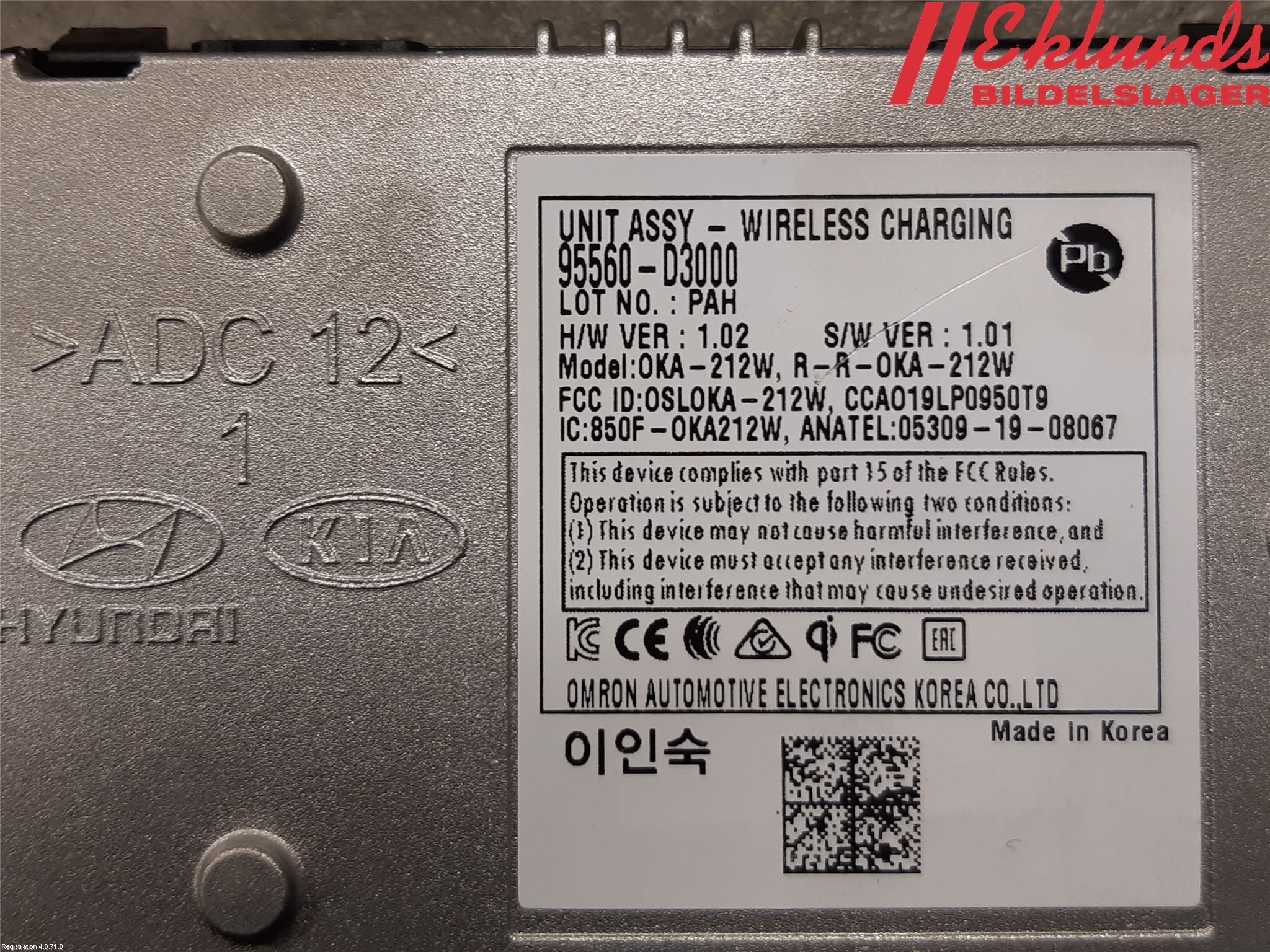 Hyundai TUCSON 05- El Övrigt