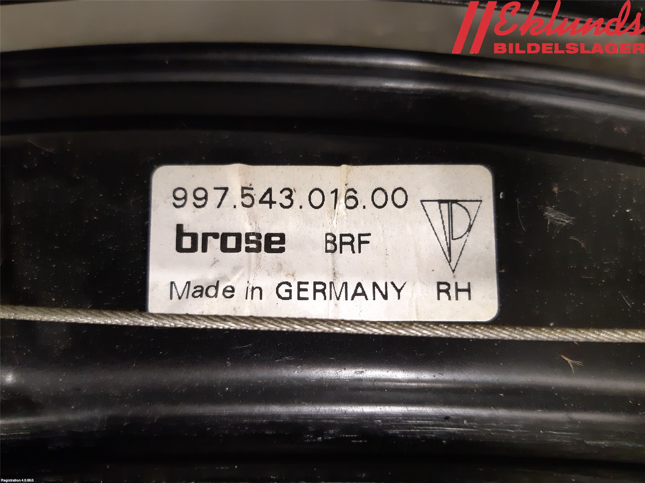 Porsche 911 64- Fönsterhiss El Kompl