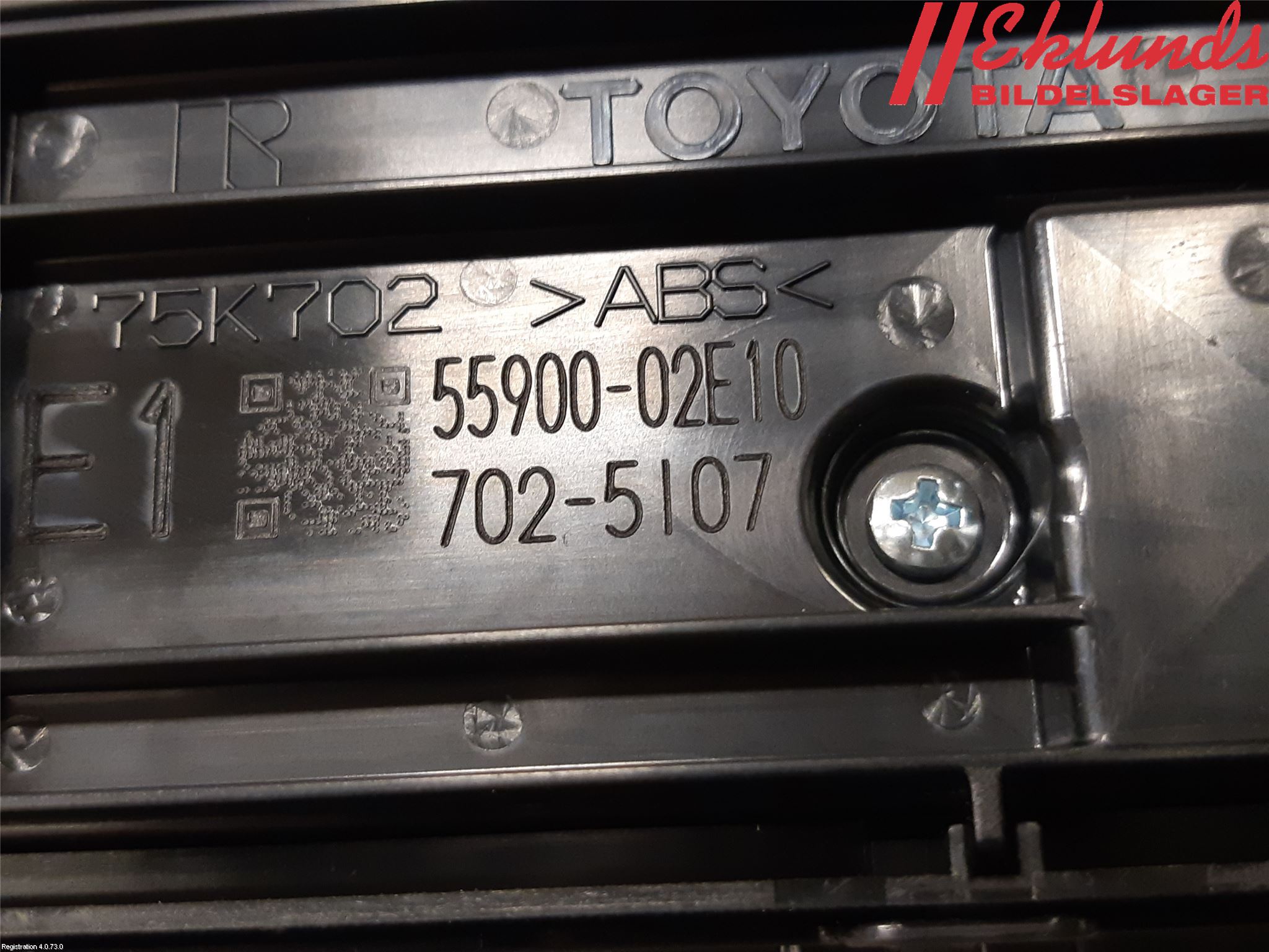 Toyota COROLLA 19- Ac Styrenhet Ac Manöveren