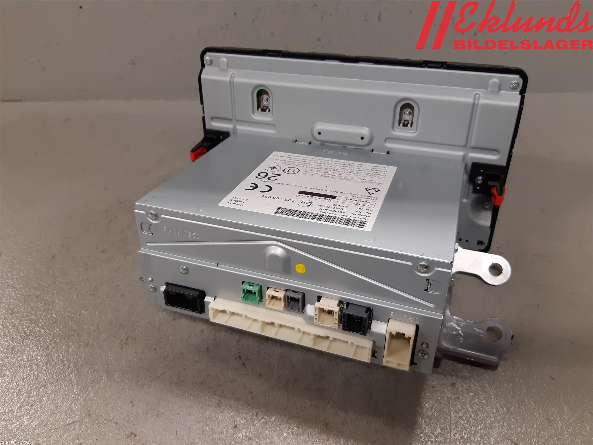 Toyota C-HR 16-23 Cd Radio - Multimediapanel