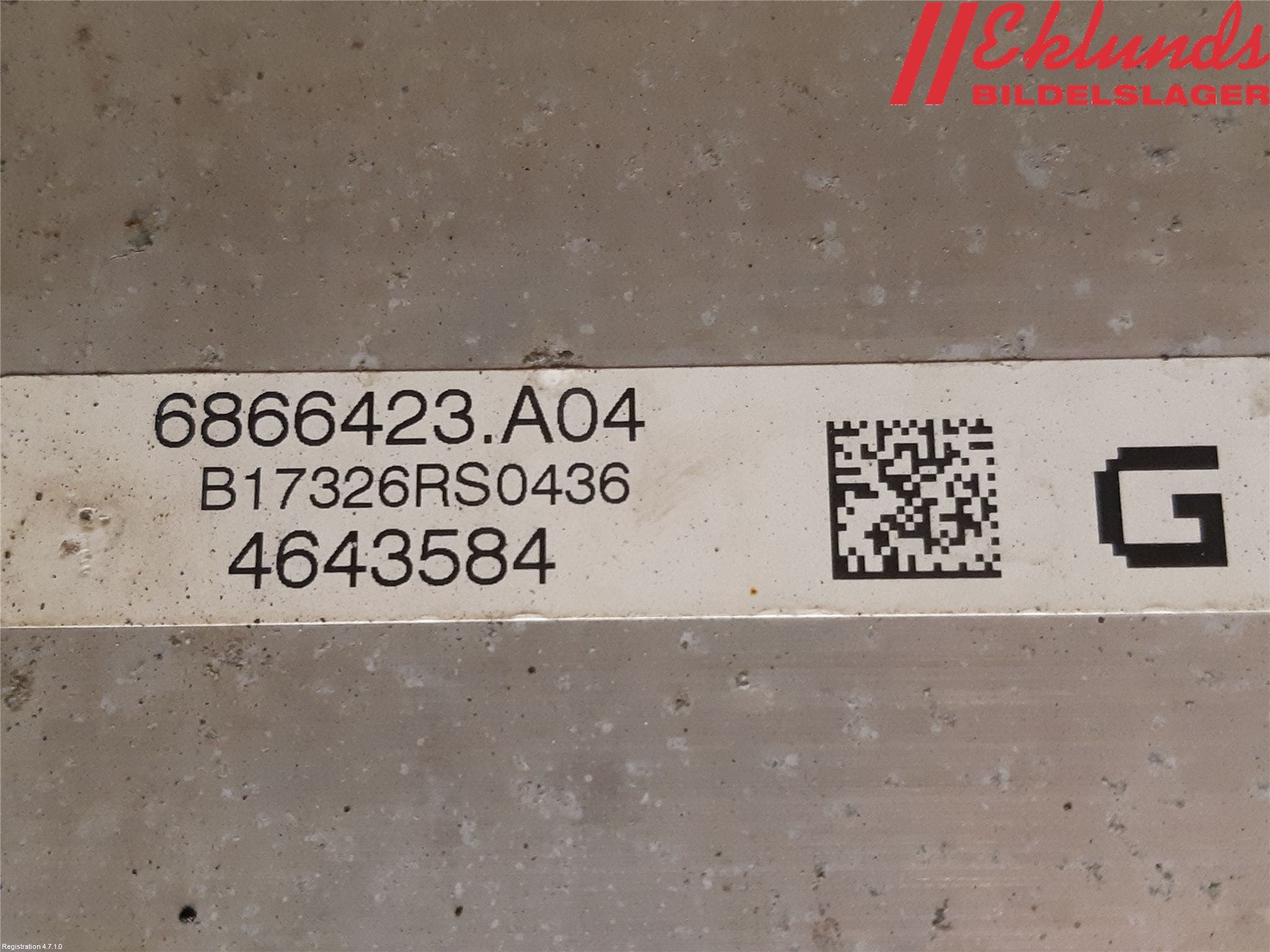 BMW 5 G30/G31/F90 17-23 Bakaxelbalk