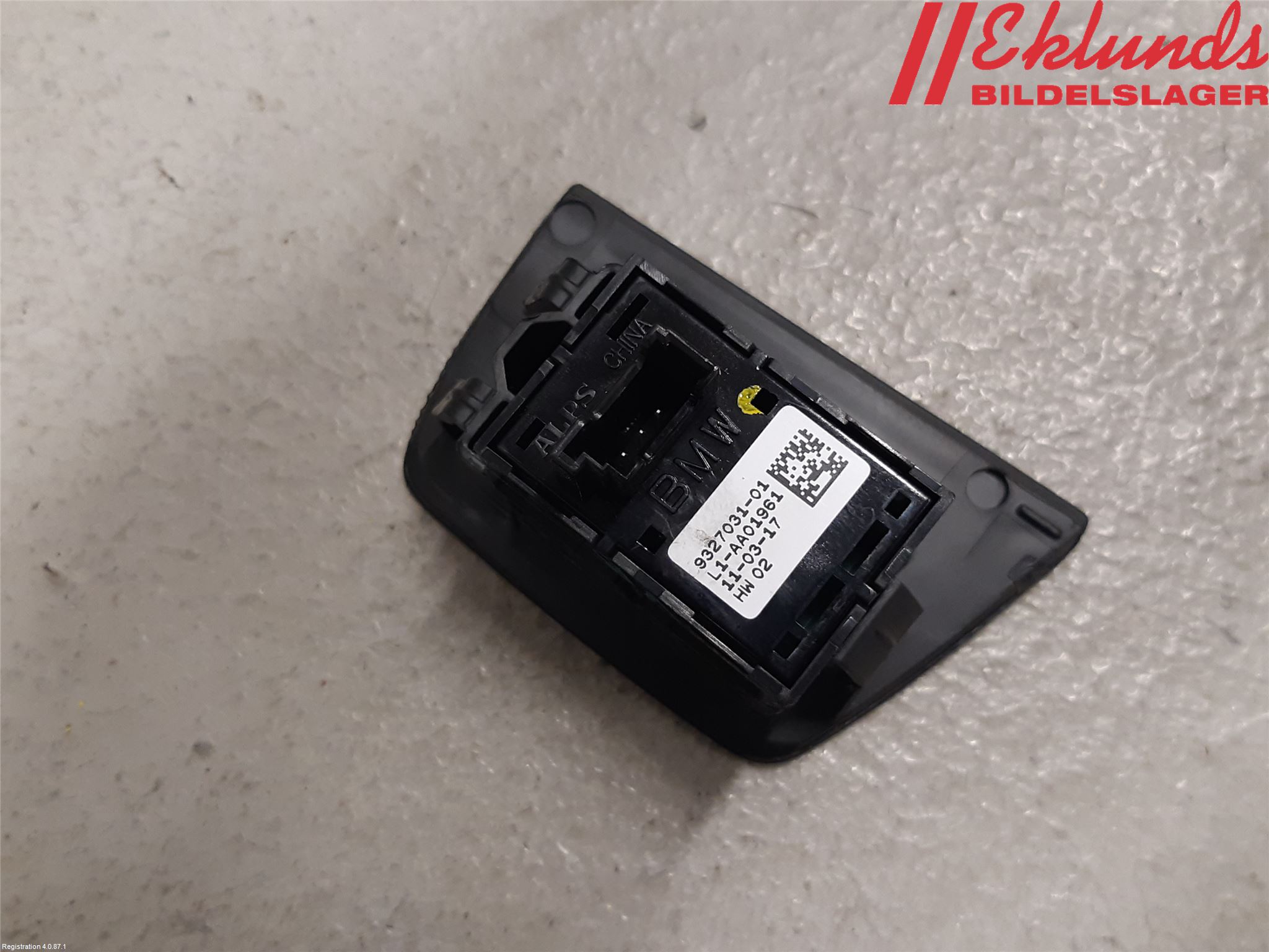 BMW 5 G30/G31/F90 17-23 Strömställare Elhiss