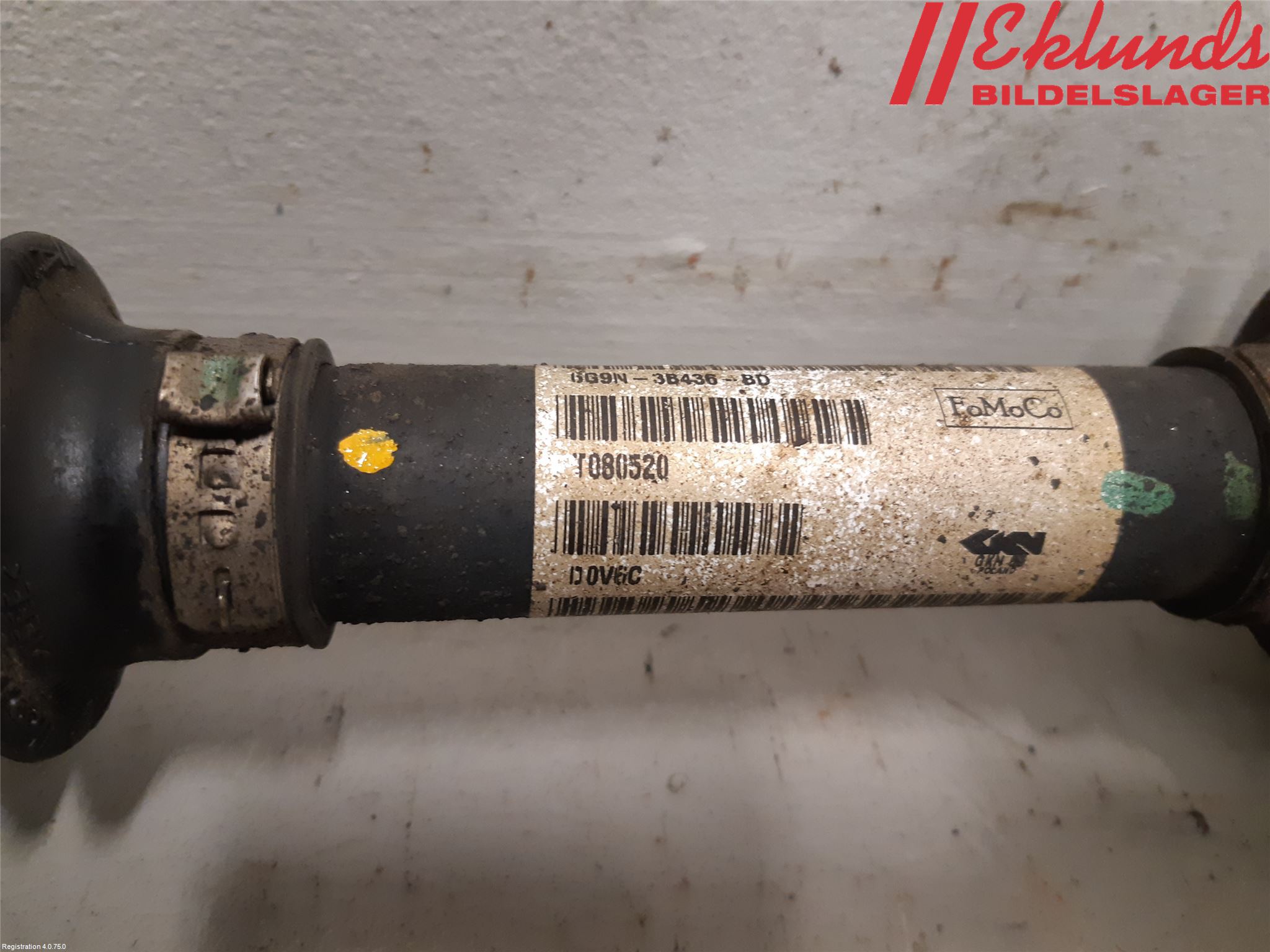 Volvo V70 08-13 Drivaxel Fram Höger