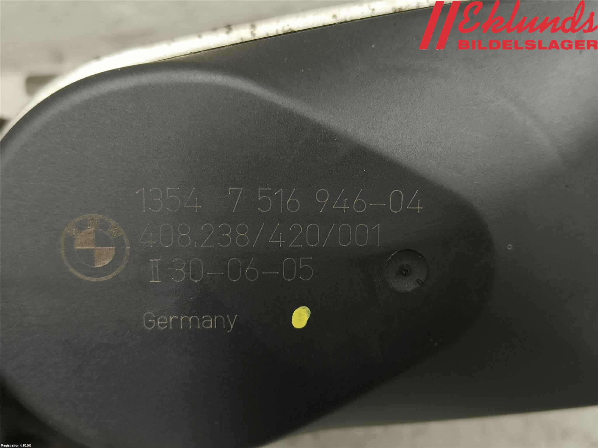 BMW 5 E60/61 Sed/Tou 02-10 Injspjällhus