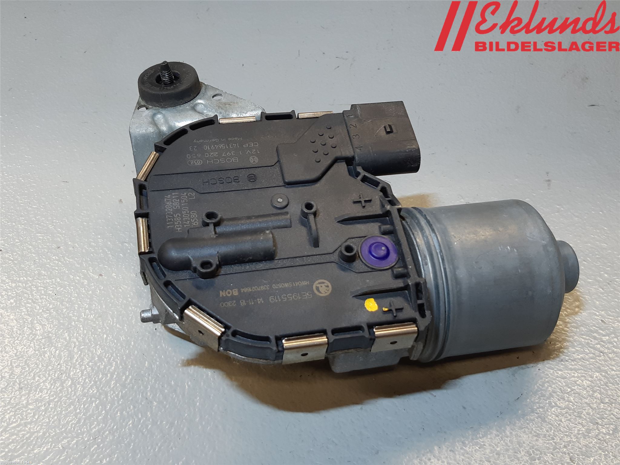 Skoda OCTAVIA (5E) 13-20 Torkarmotor Vindruta