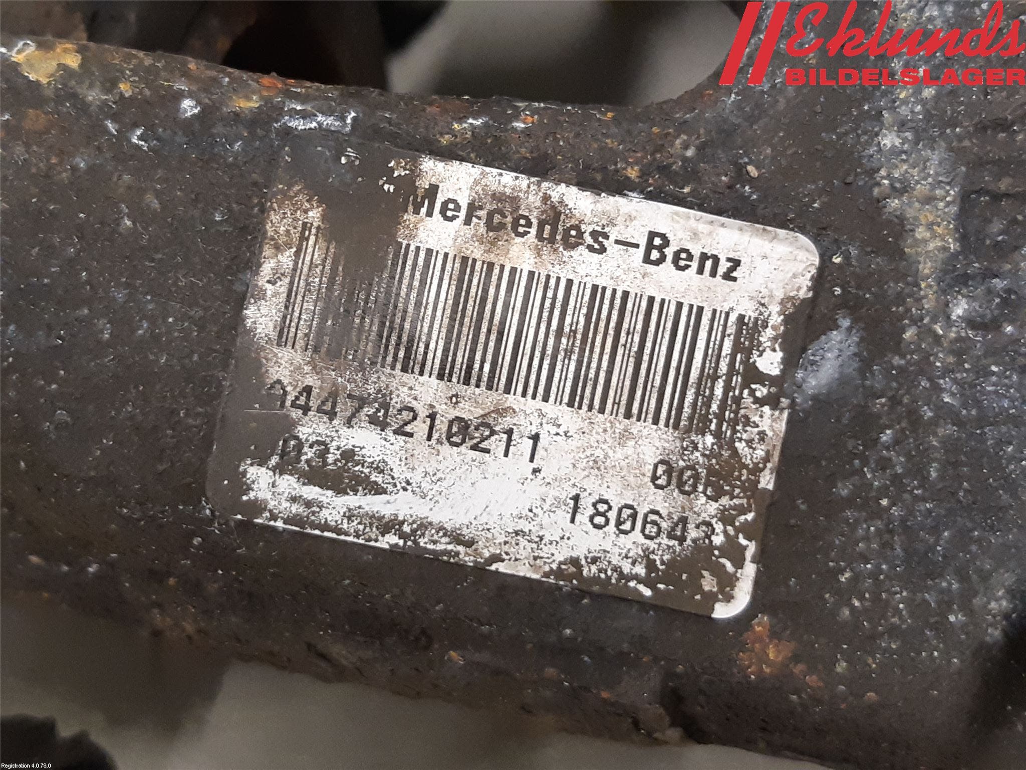 Mercedes-Benz MB VITO/V-KLASS (W640,W447,W448) 14- Bromsok Fram Vänster