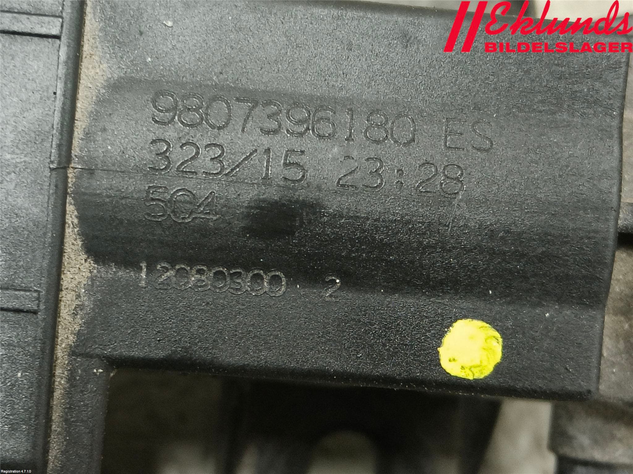 Peugeot 308 14-21 Vakuumventil