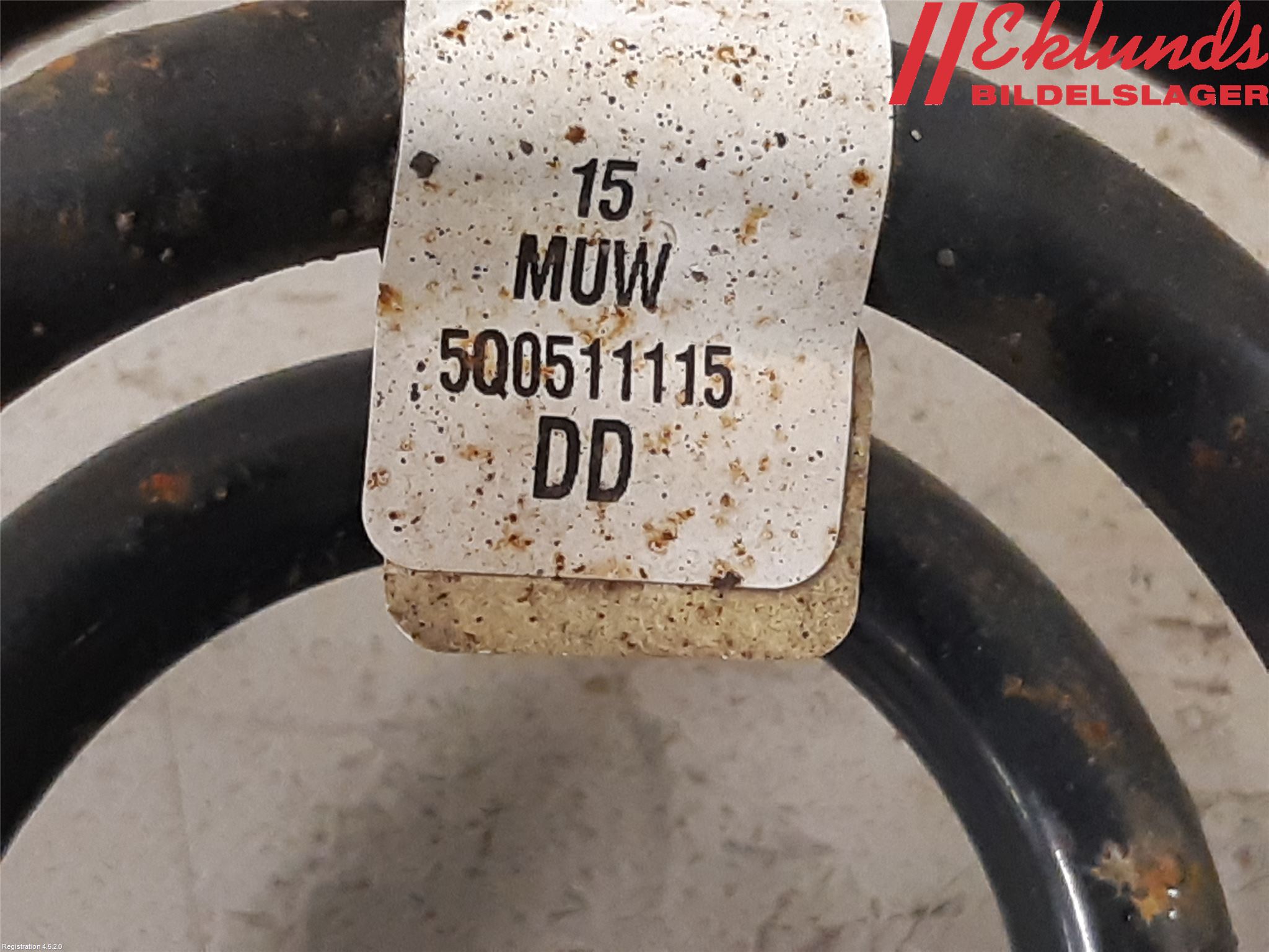 Audi A3/S3 8V 13-20 Fjäder Bak