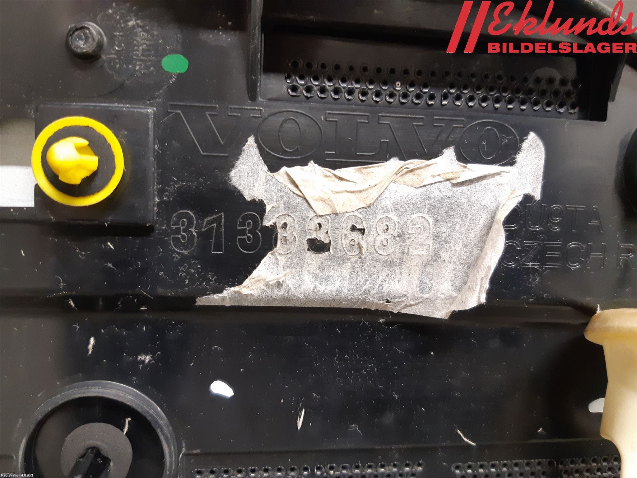 Volvo V60 14-18 Spoiler Baklucka