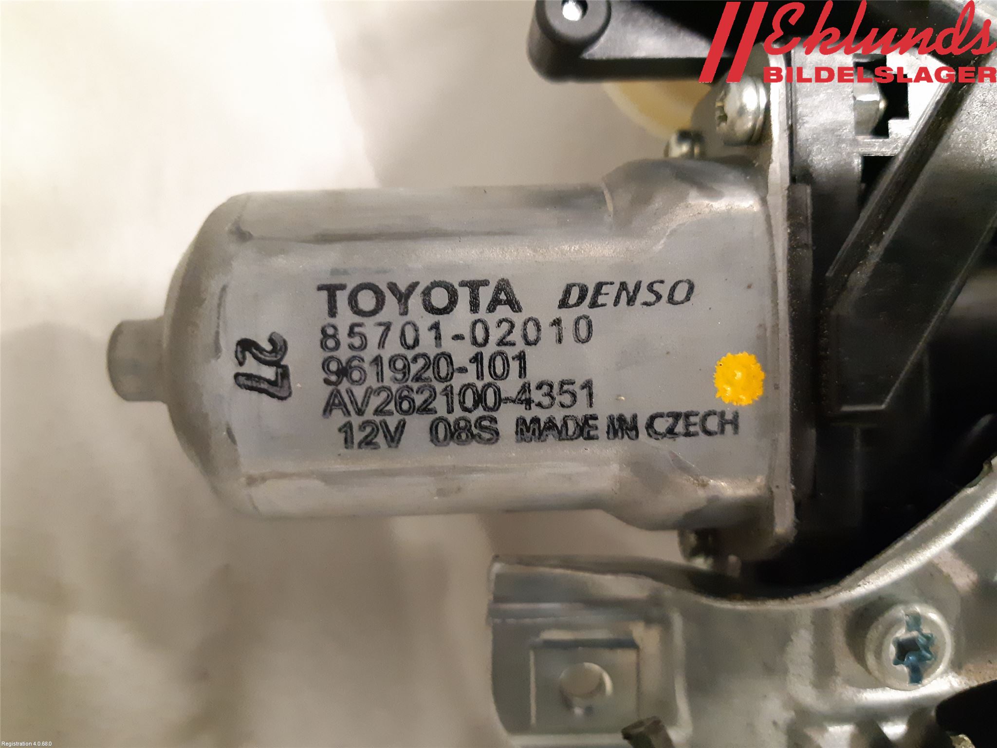 Toyota AVENSIS 16-18 Fönsterhiss El Kompl