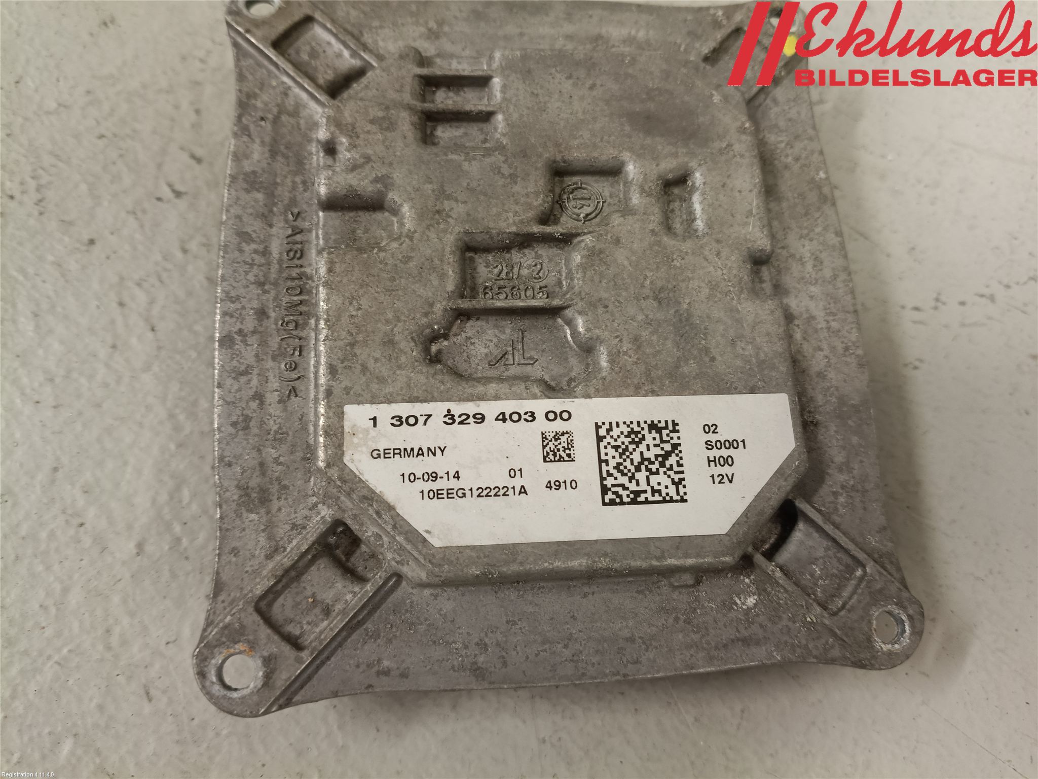 Peugeot 308 14-21 Styrenhet Strålkastare