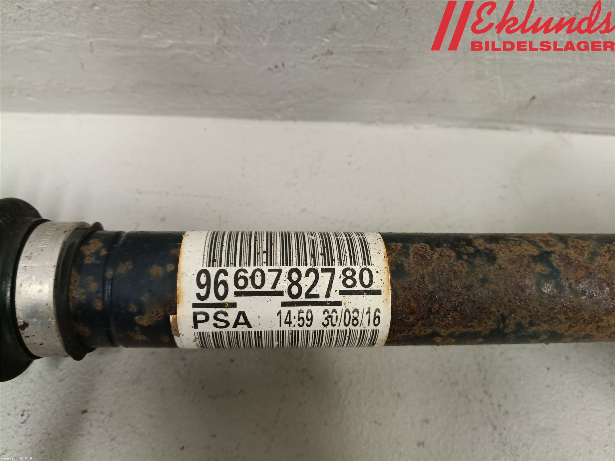 Peugeot PARTNER 16-18 Drivaxel Fram Vänster