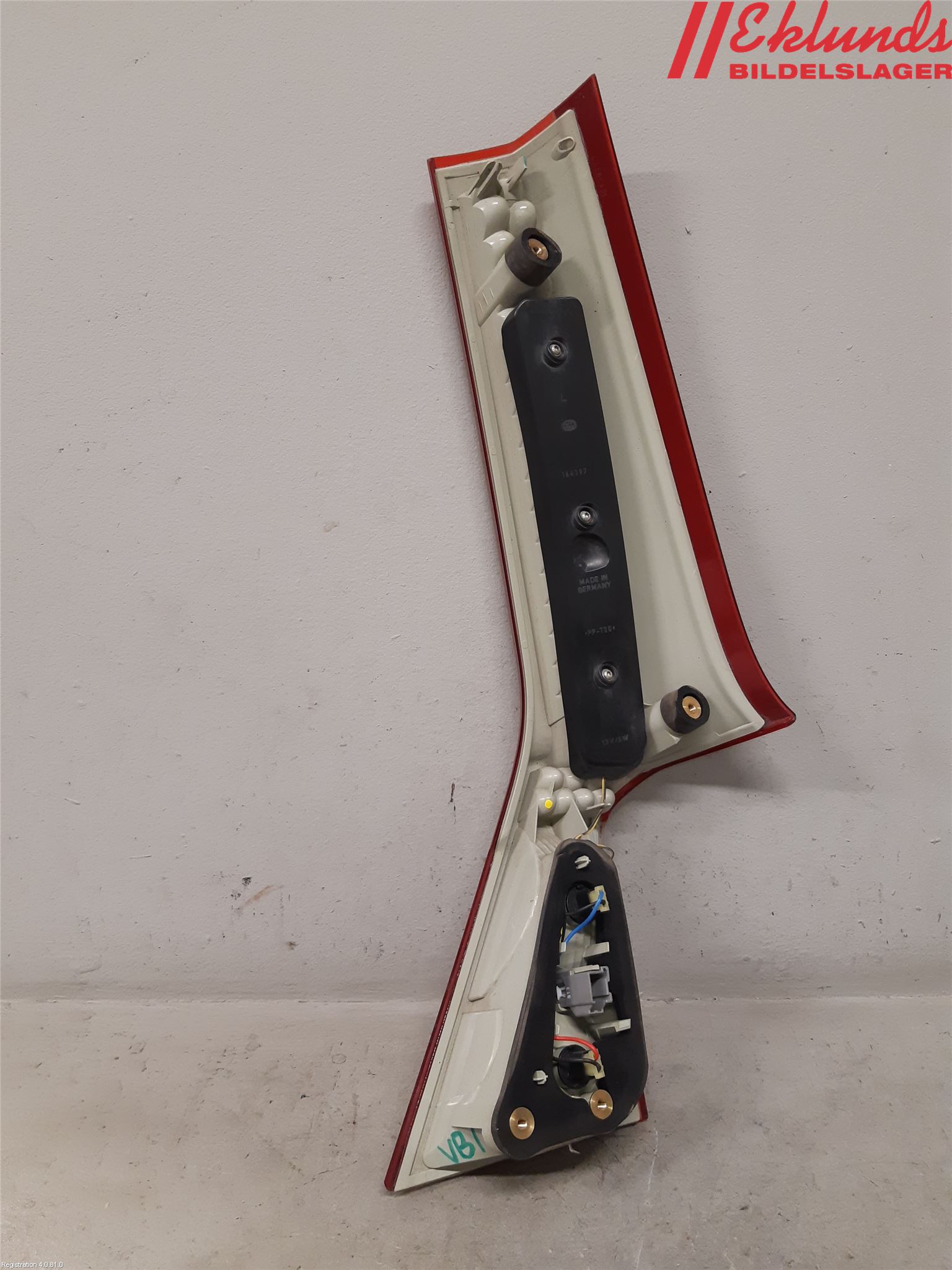 Volvo V70 08-13 Bakljus Lucka Vä