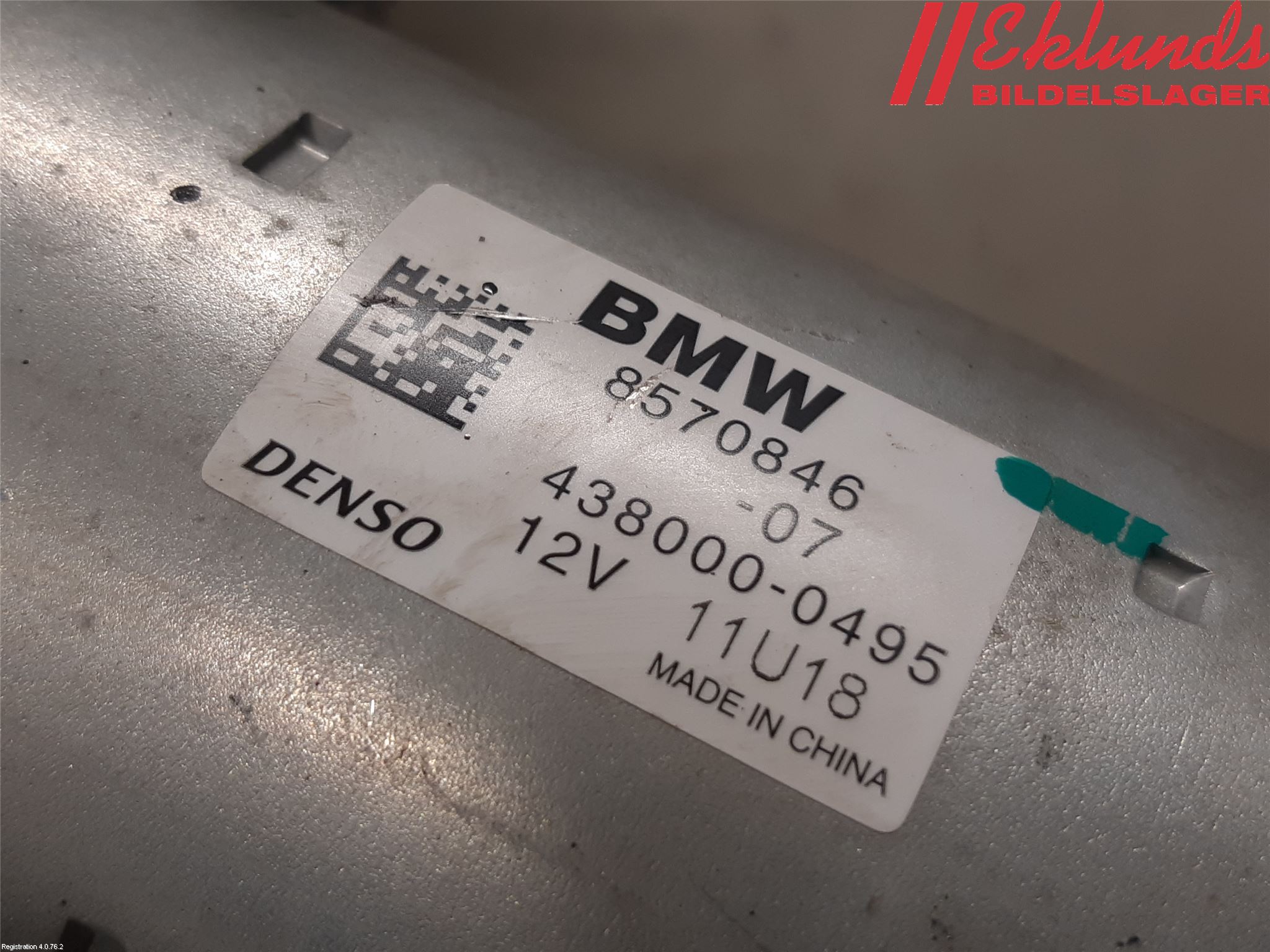 BMW 3 F30/F31/F80 12-19 Startmotor Diesel