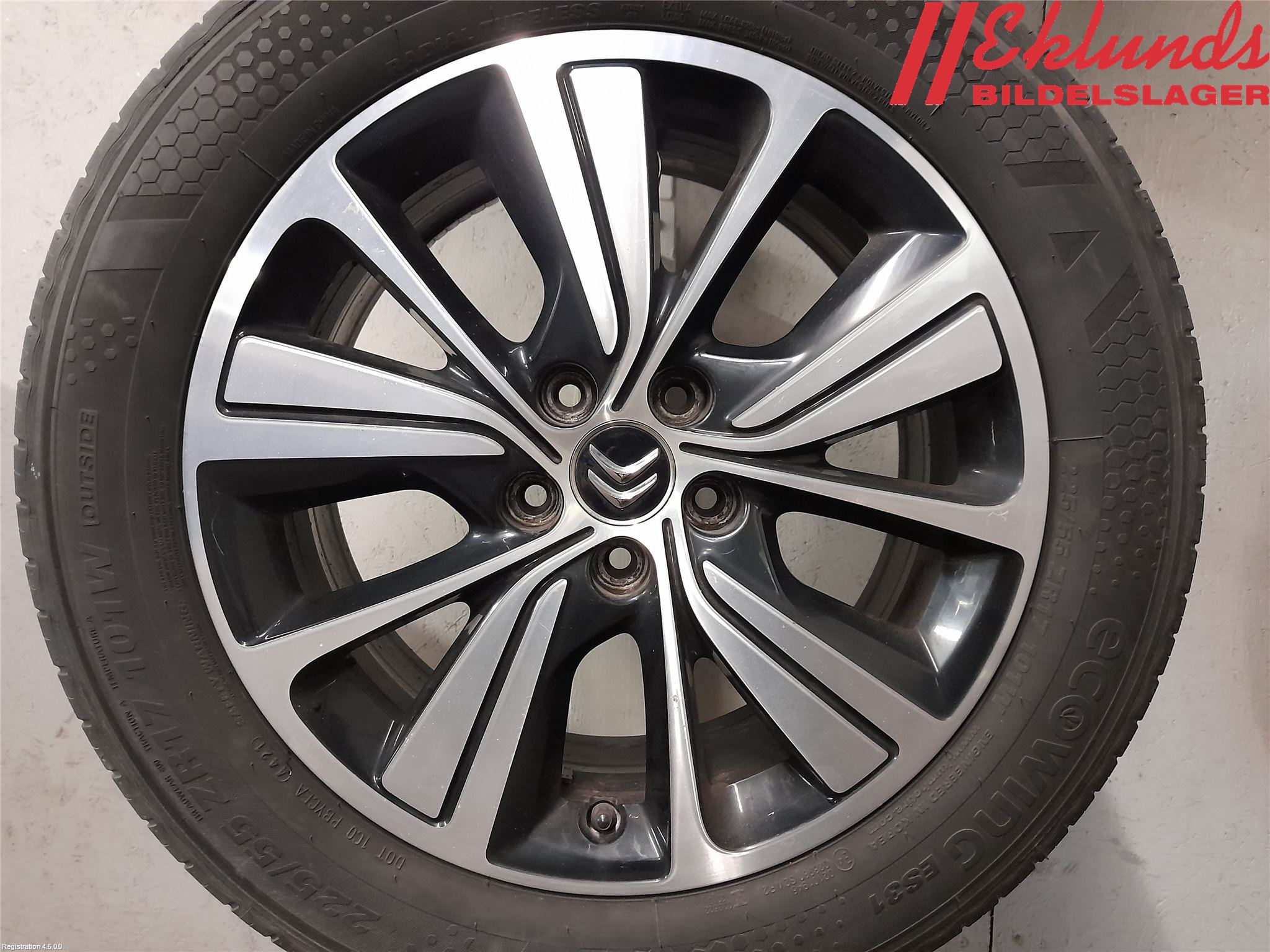 Citroen C4 GRAND SPACETOURER 19-22 Sommardäck Alumfälg 4St