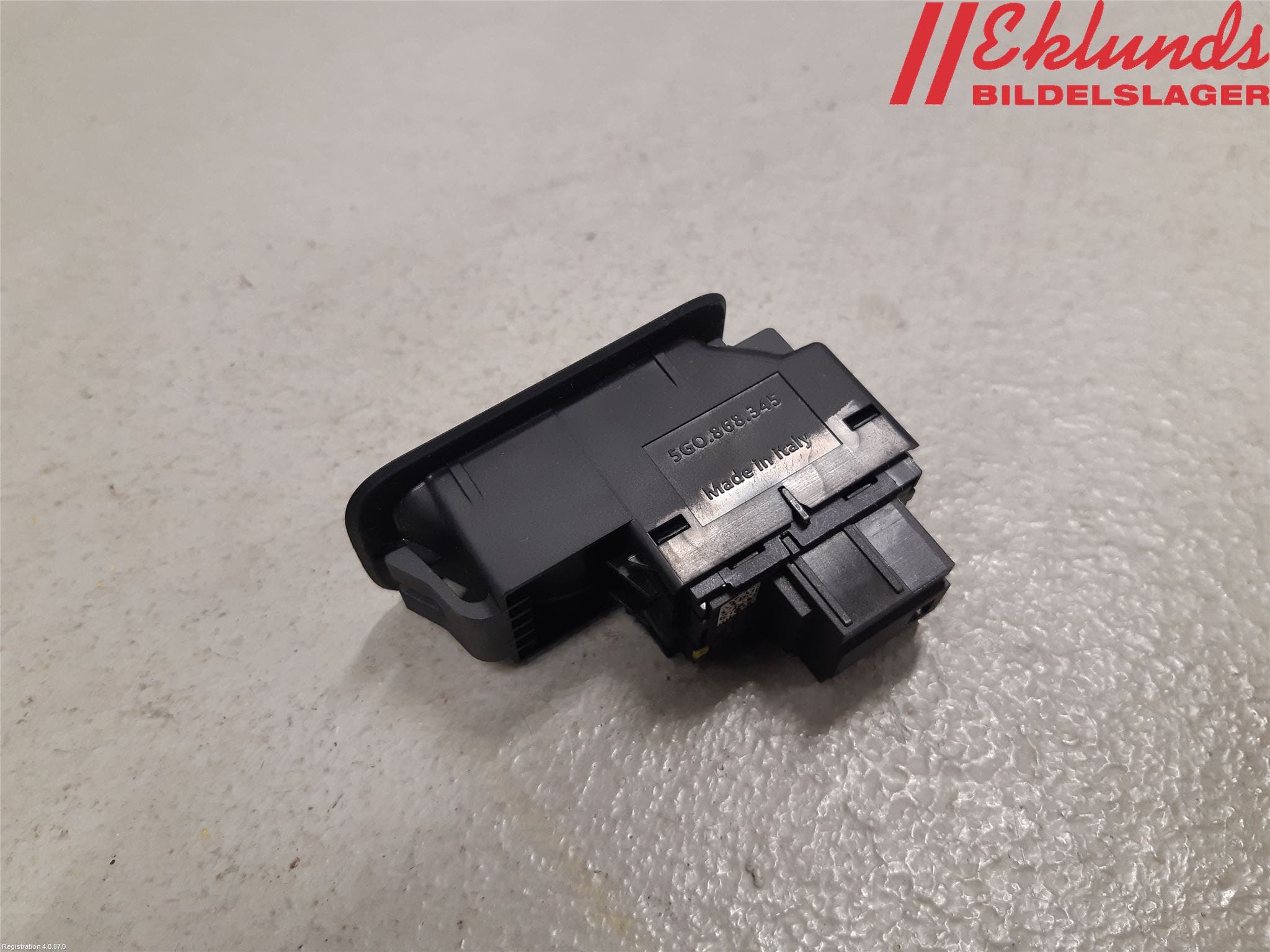 Volkswagen VW GOLF / E-GOLF VII 13-20 Strömställare Elhiss