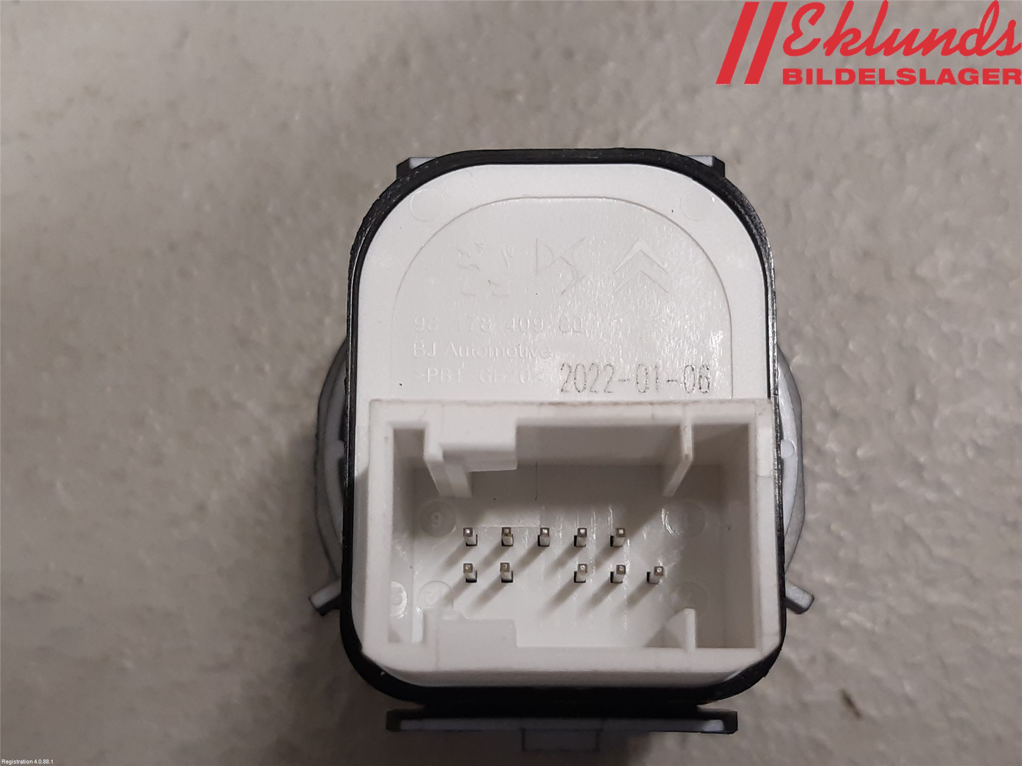 Citroen COTROEN C3 17-24 Strömställare Spegel