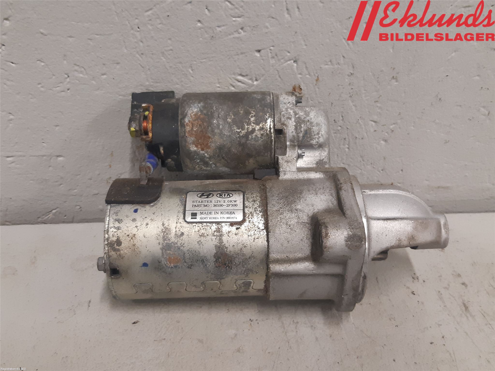 Kia SPORTAGE (QL) 16-21 Startmotor Diesel