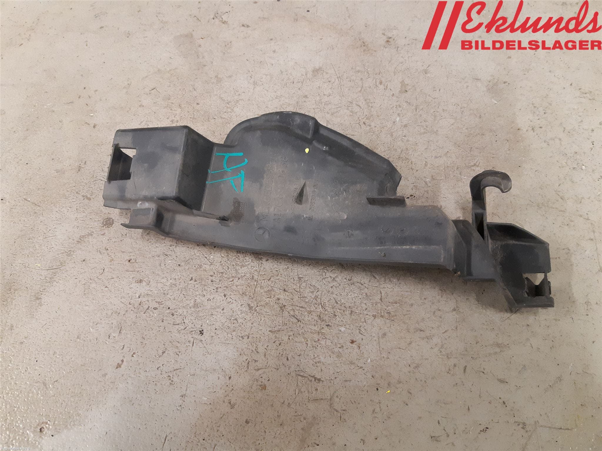 Mercedes-Benz MB A-KLASS (W176) 13-18 Deflektor Plåt-Plast Kylning