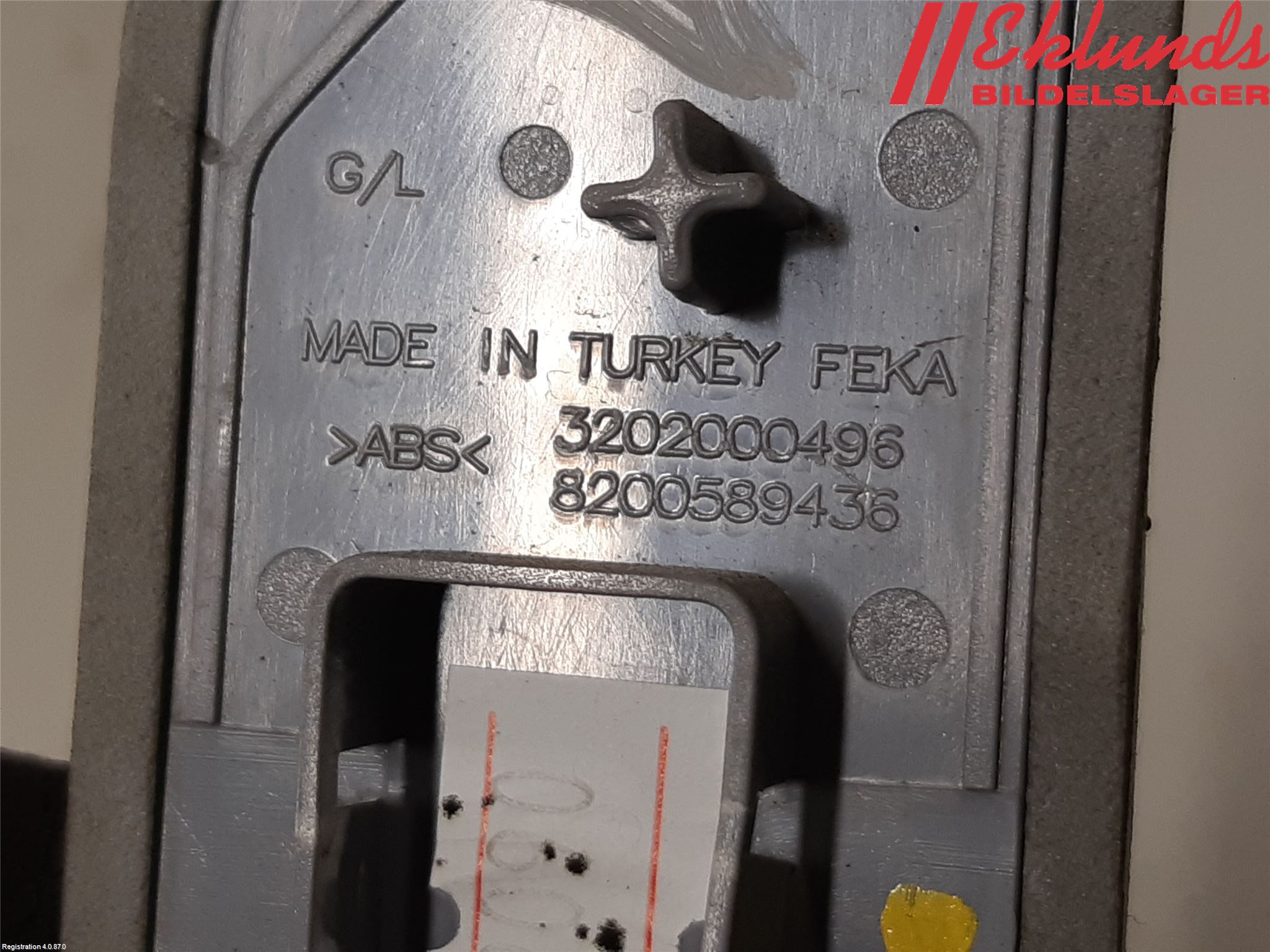 Renault KANGOO II 15-21 Dimljus/Reflex Bak