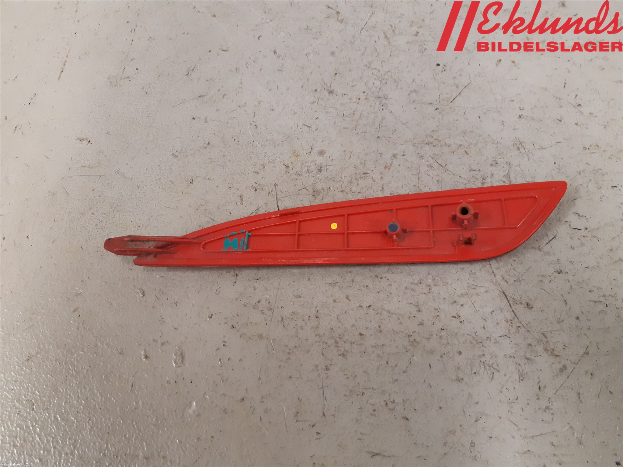 Hyundai i40 08-15 Dimljus/Reflex Bak