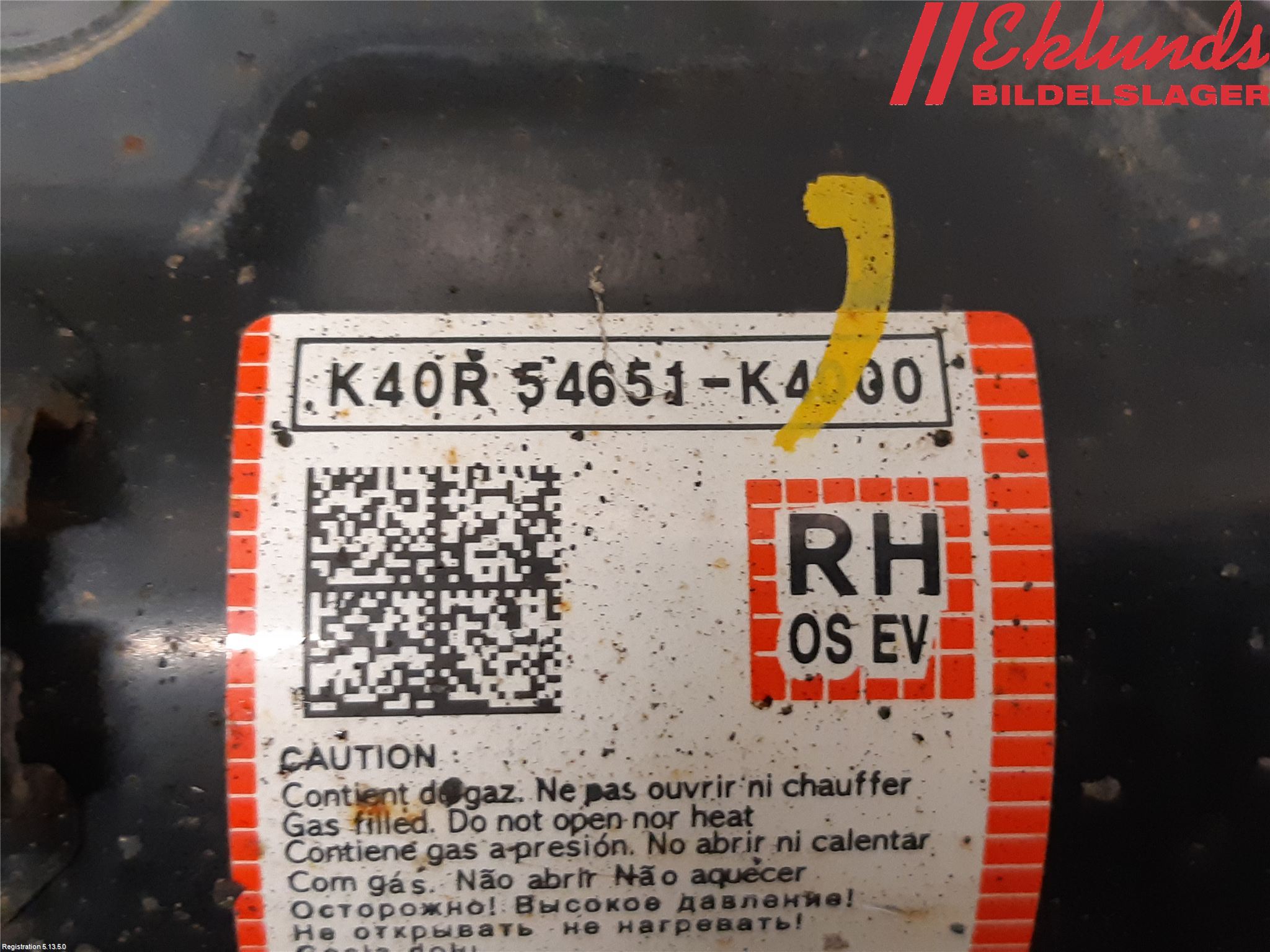 Hyundai KONA/ELECTRIC OS 18-23 Fjäderben Fram Höger