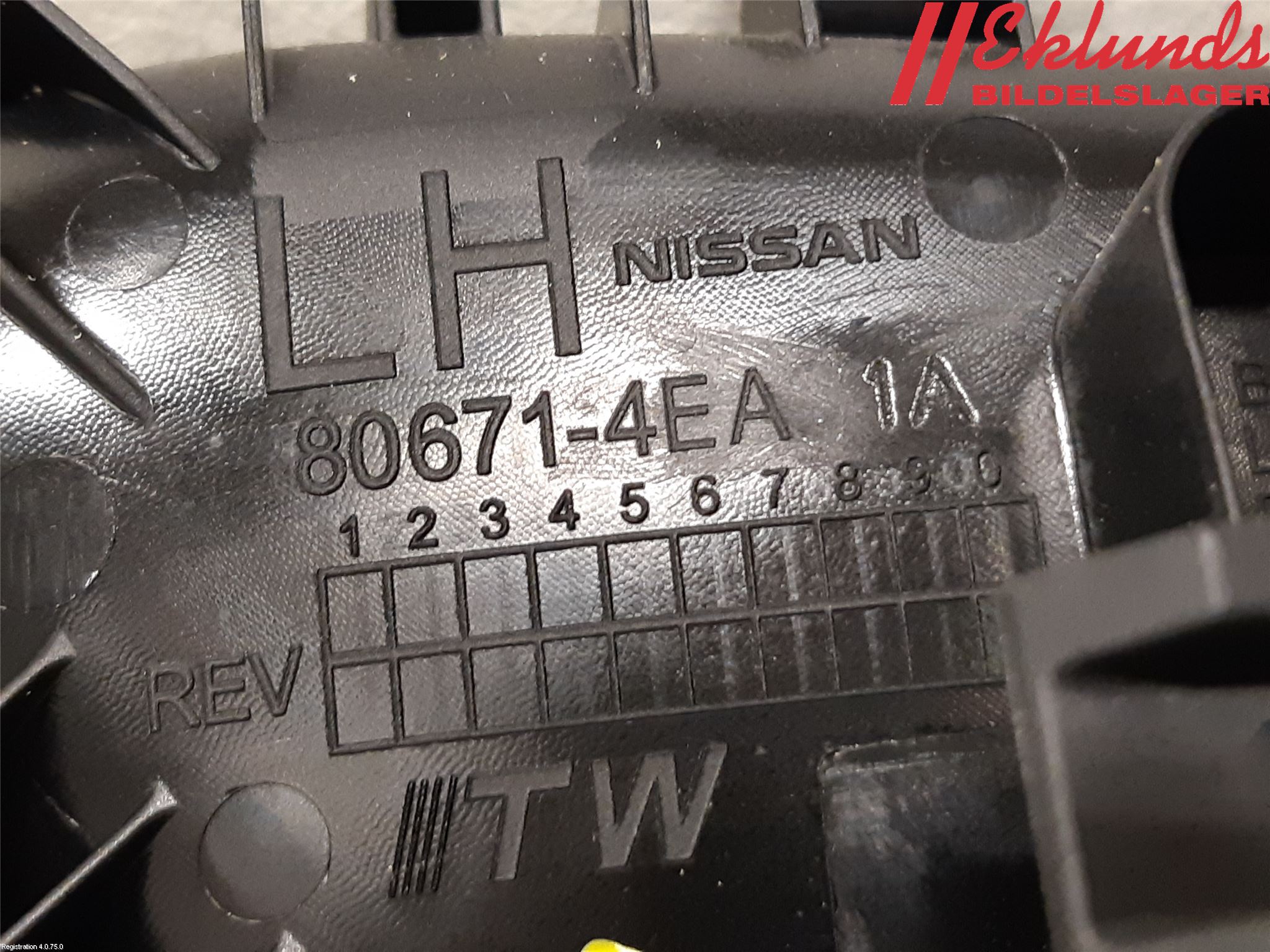 Renault KADJAR 15- Dörrhandtag Inre Vä