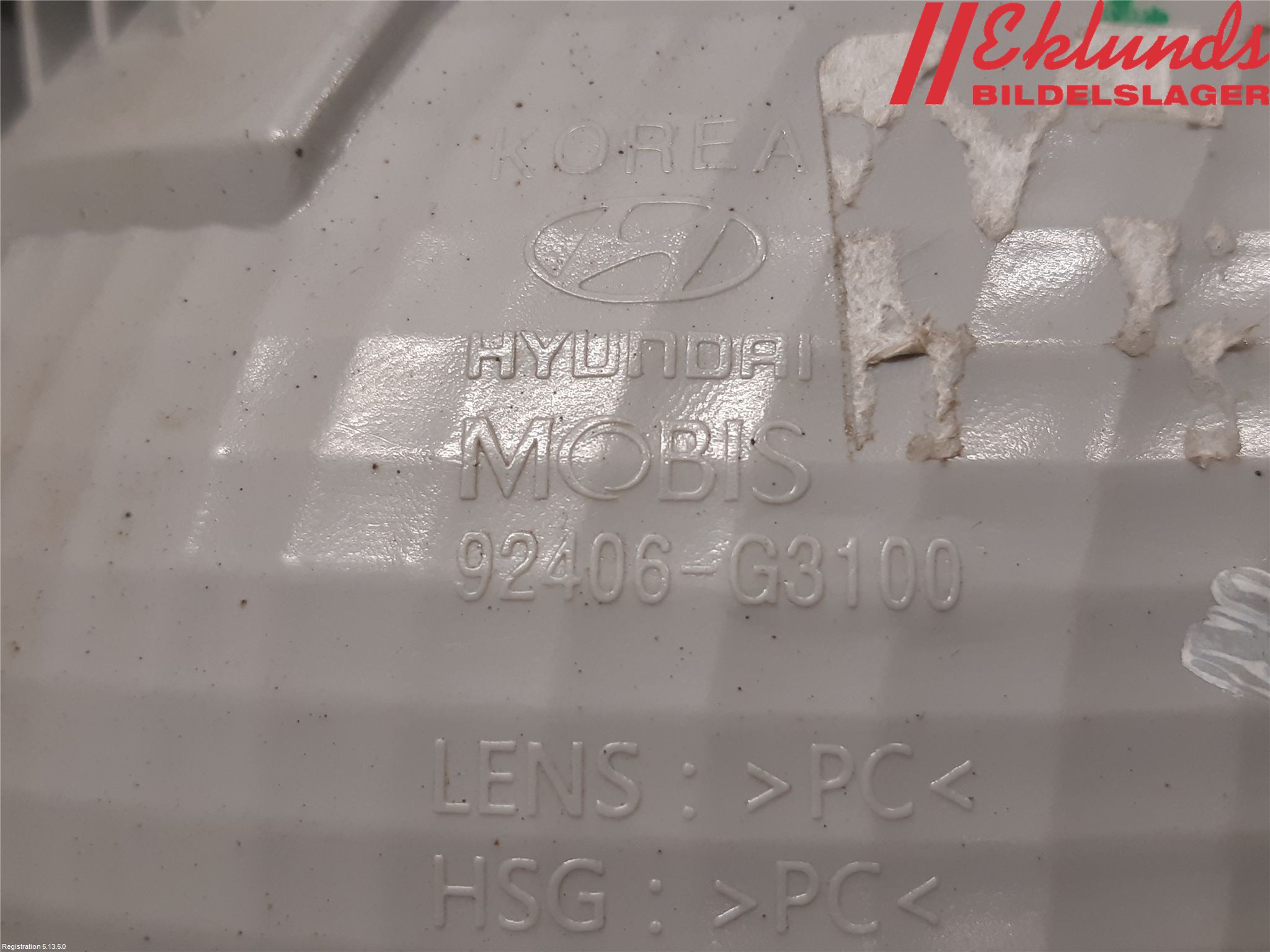 Hyundai i30 PD 17- Dimljus/Reflex Bak