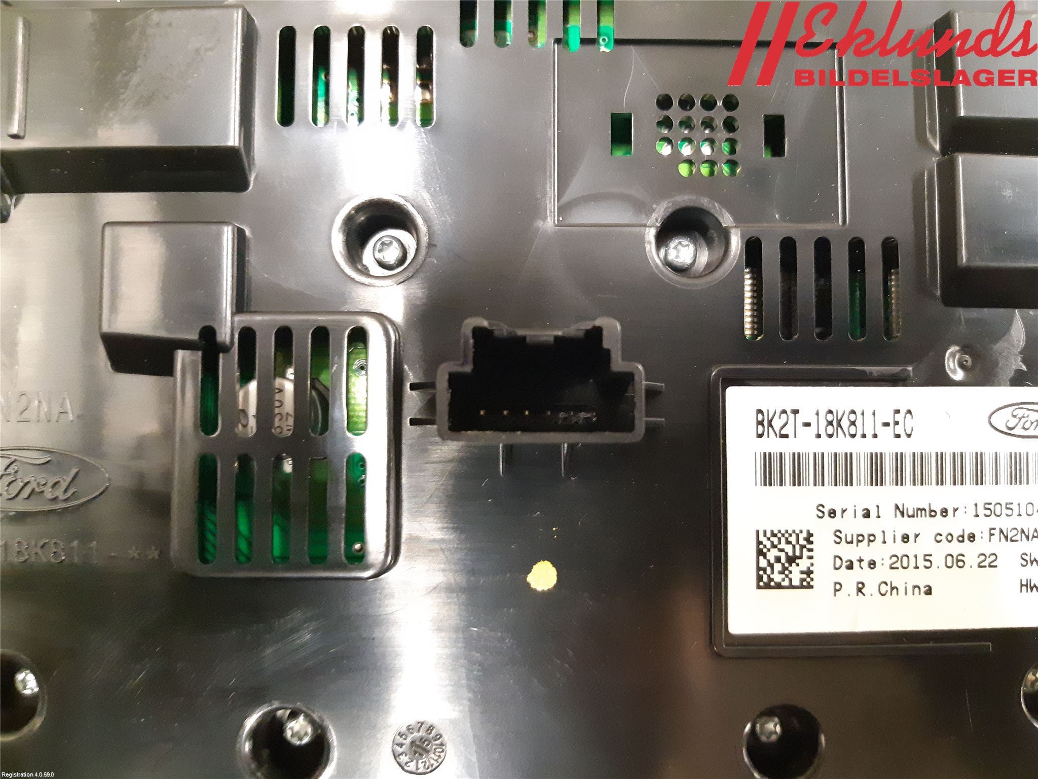 Ford TRANSIT/TOURNEO CUSTOM 13-24 Cd Radio - Multimediapanel