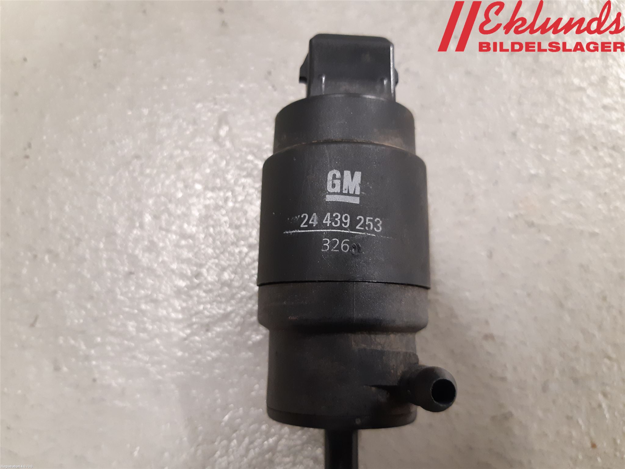 Saab 9-5     06-10 Spolarpump Baklucka