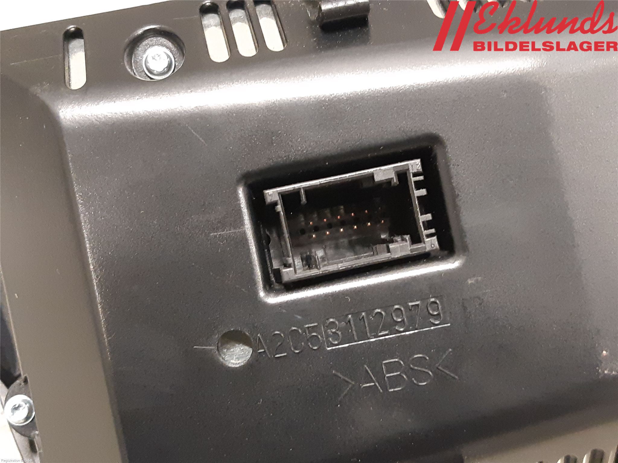 BMW 5 E60/61 Sed/Tou 02-10 Cd Radio - Multimediapanel