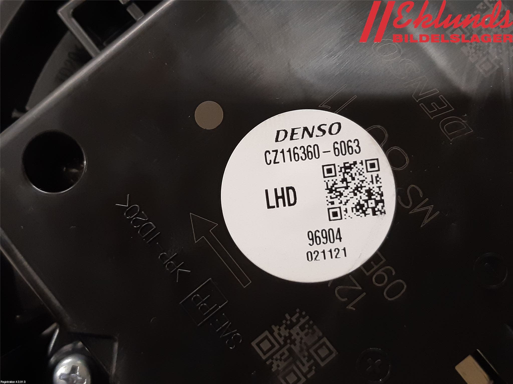 Toyota YARIS XP21 20- Ac Värmefläkt