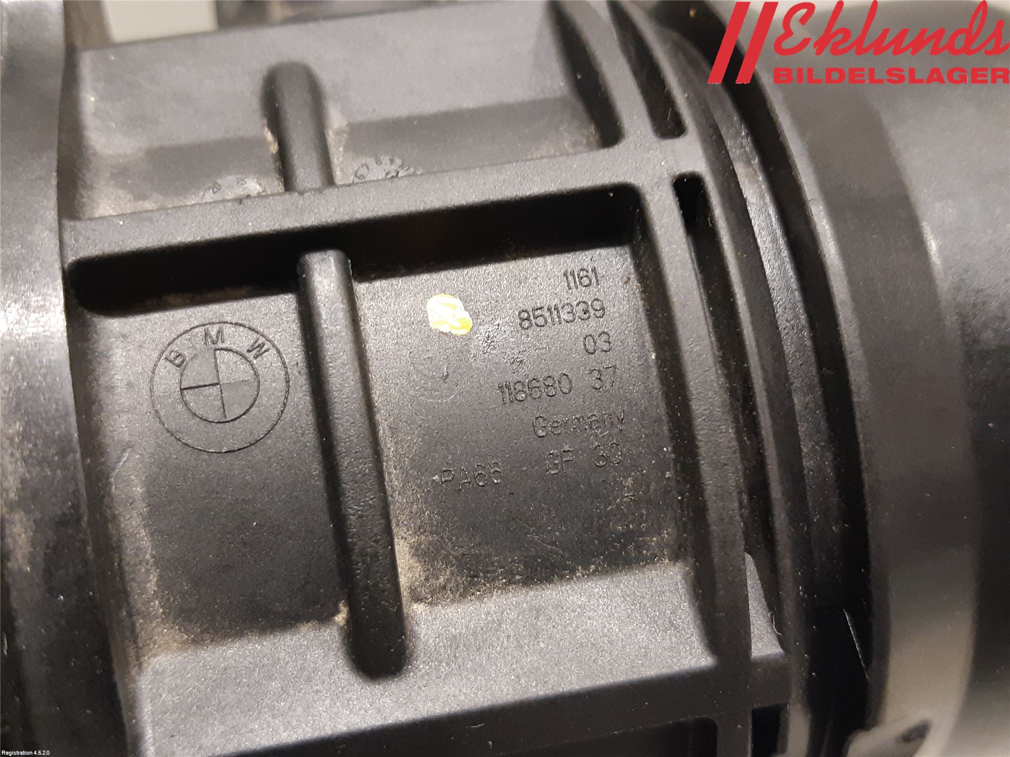 BMW X1 F48 15-22 Givare Insugsluft Temperatur