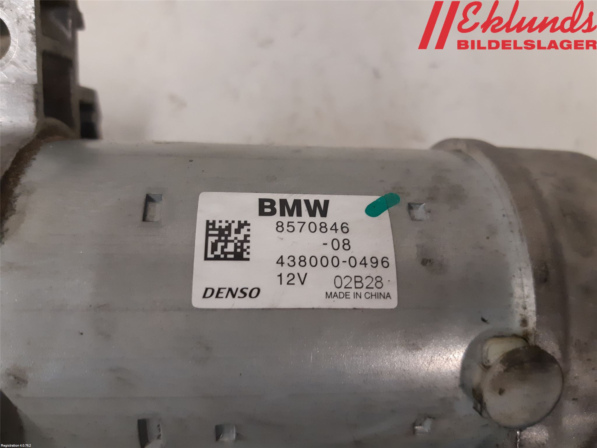 BMW 3 F30/F31/F80 12-19 Startmotor Diesel