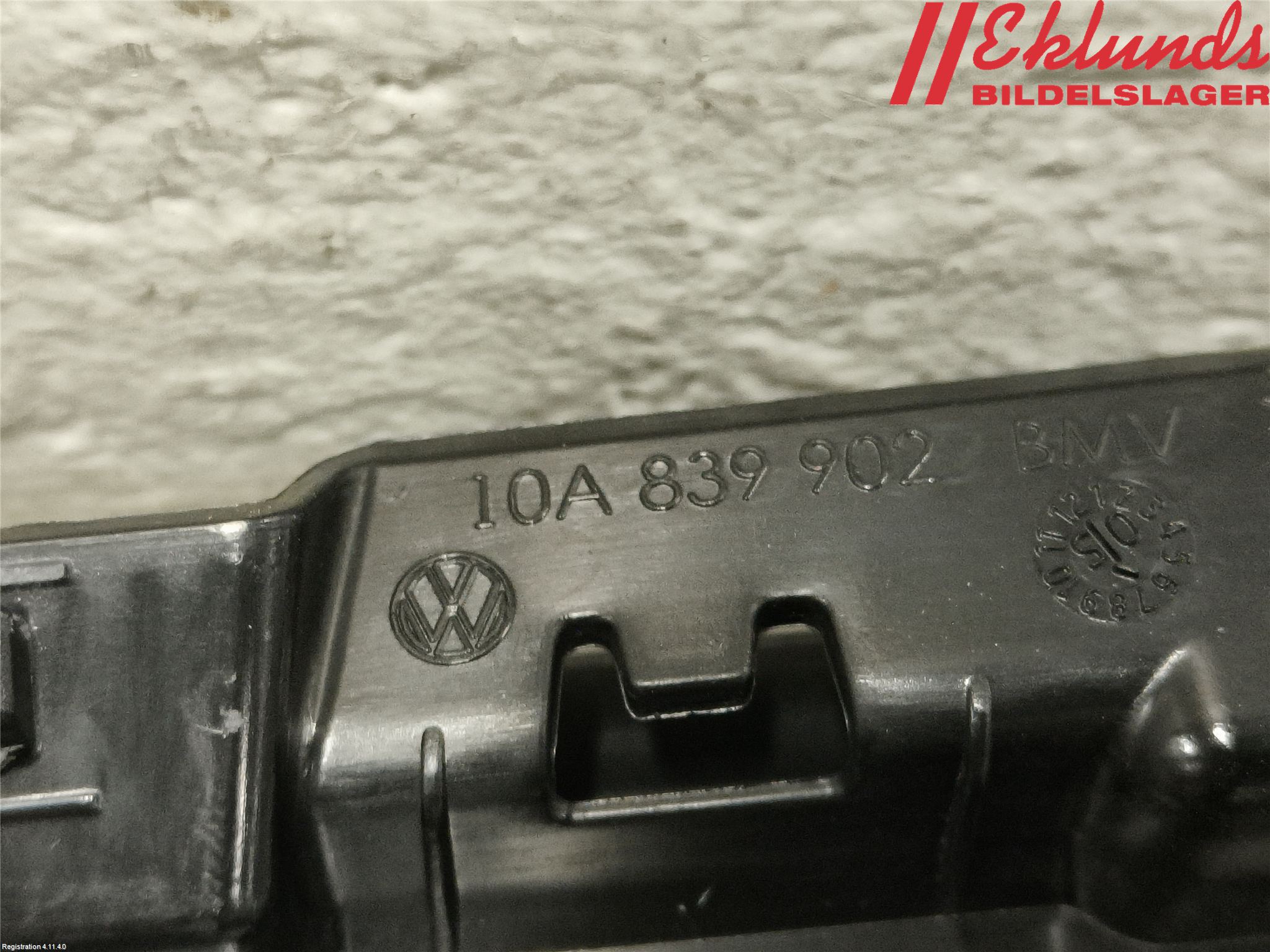Volkswagen VW ID.3 21- Dörr Dekorlist Bak Hö