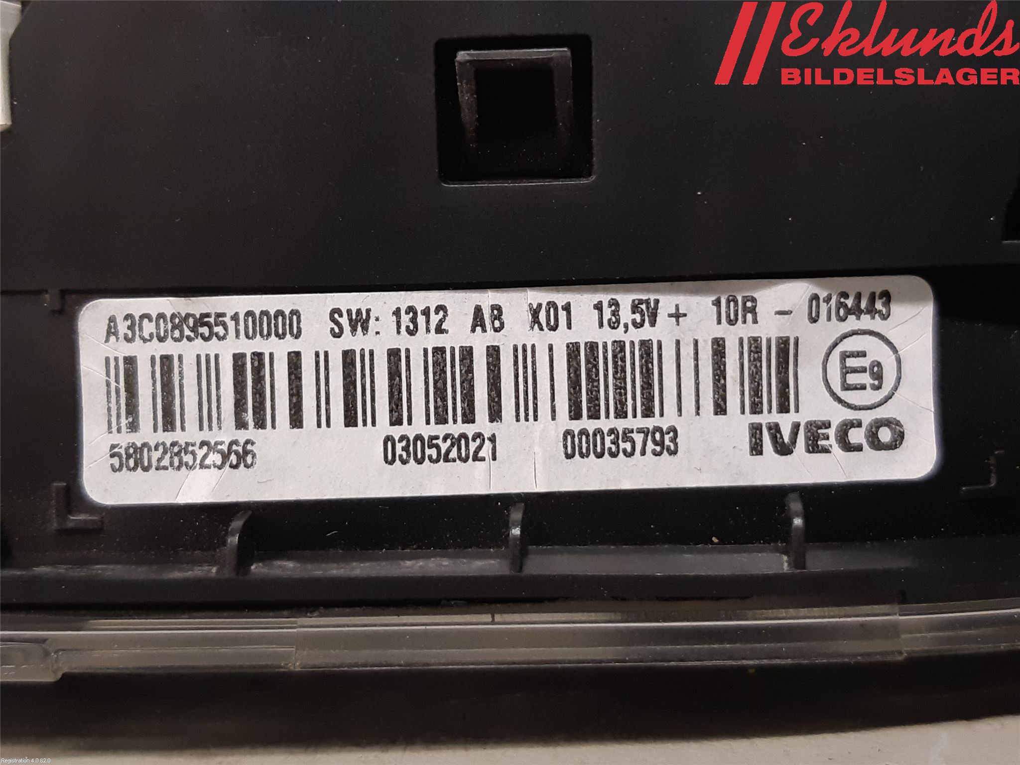 Iveco DAILY 14->> Instrument Komb