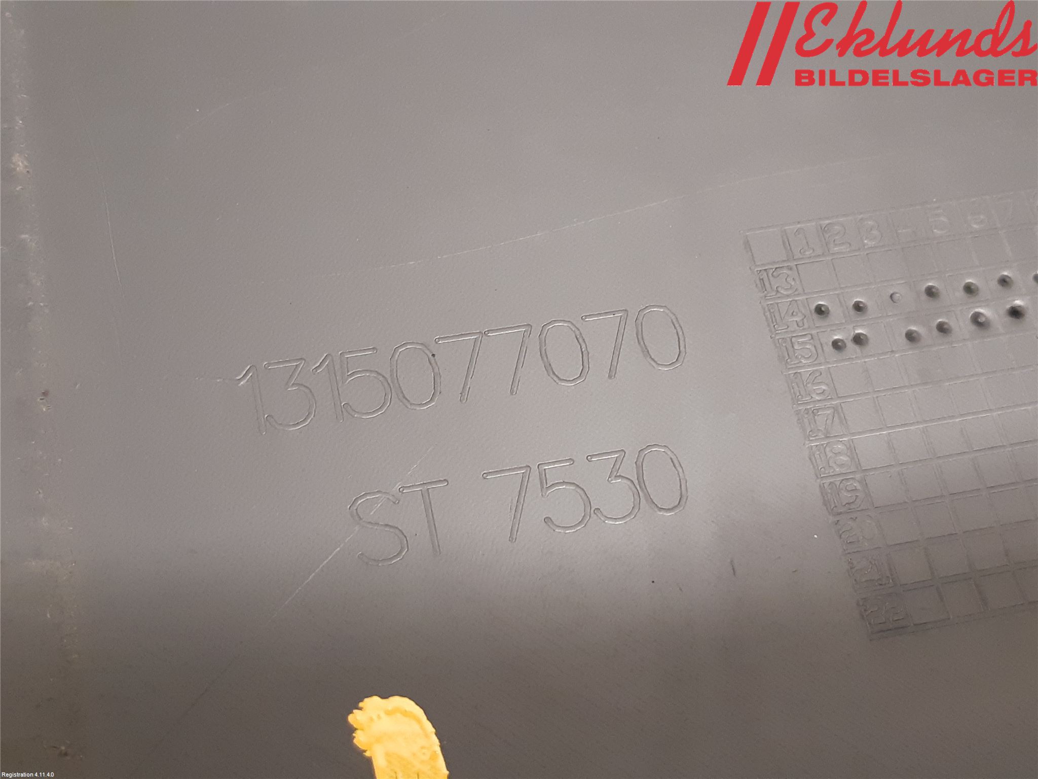 Fiat DUCATO 15-23 Stötfångardel Fram Mitt