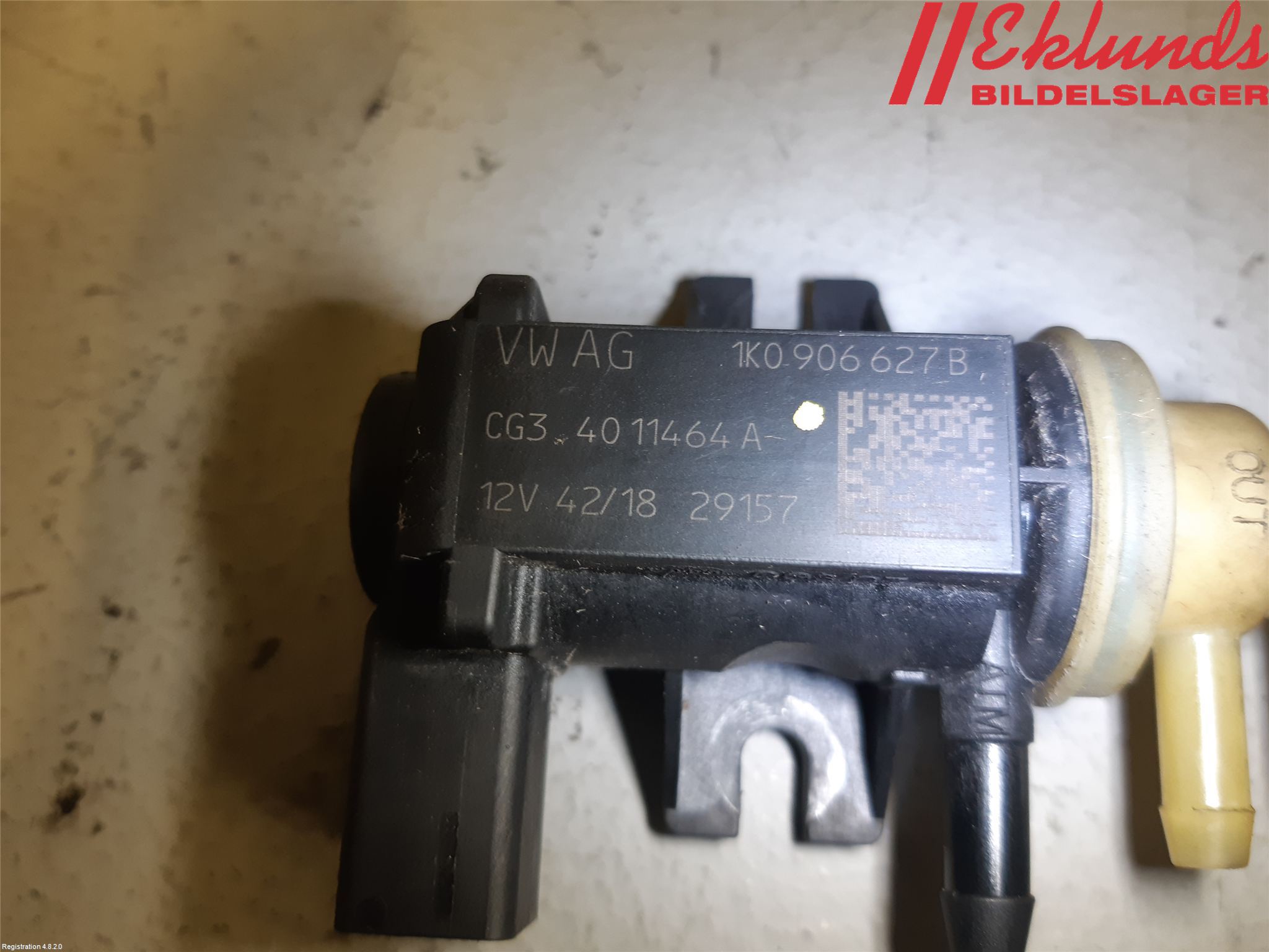 Volkswagen VW PASSAT 15-19 Vakuumventil