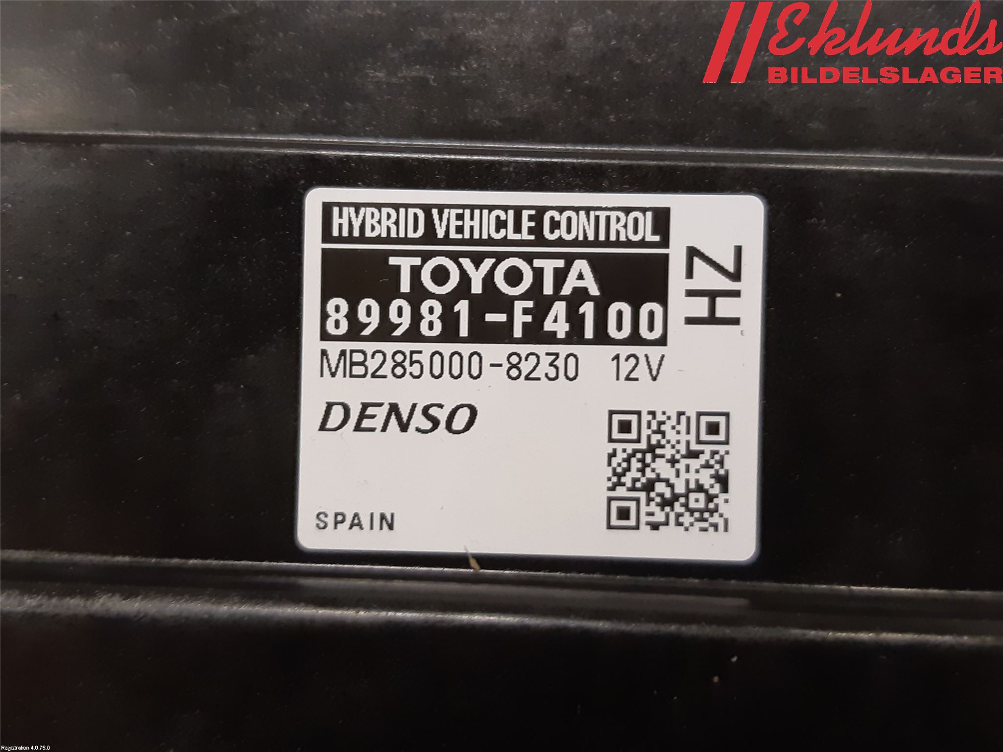 Toyota C-HR 16-23 Styrenhet Övrigt