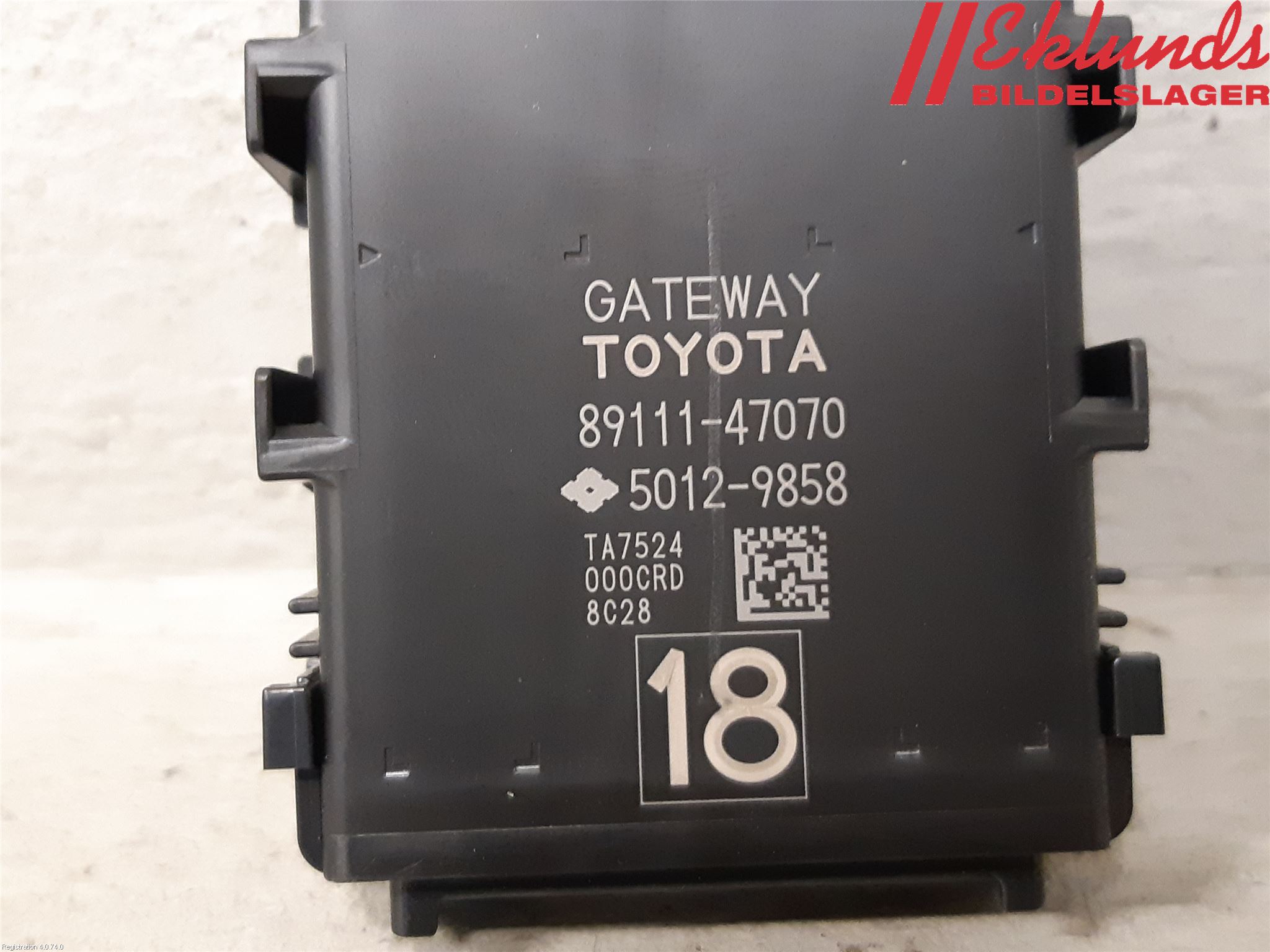 Toyota PRIUS (ZVW50) 16-21 Styrenhet Övrigt