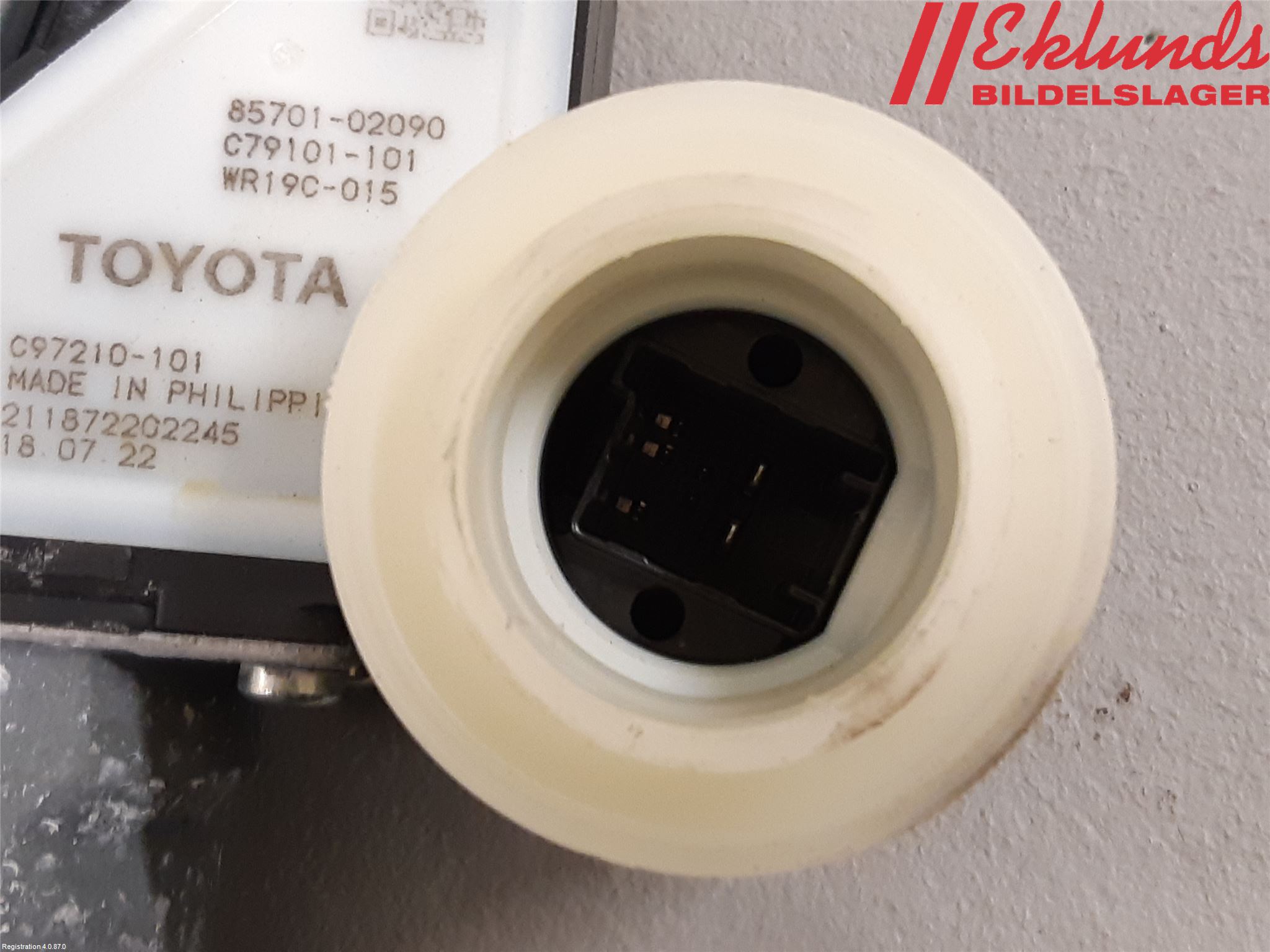 Toyota COROLLA 19- Fönsterhiss El Kompl