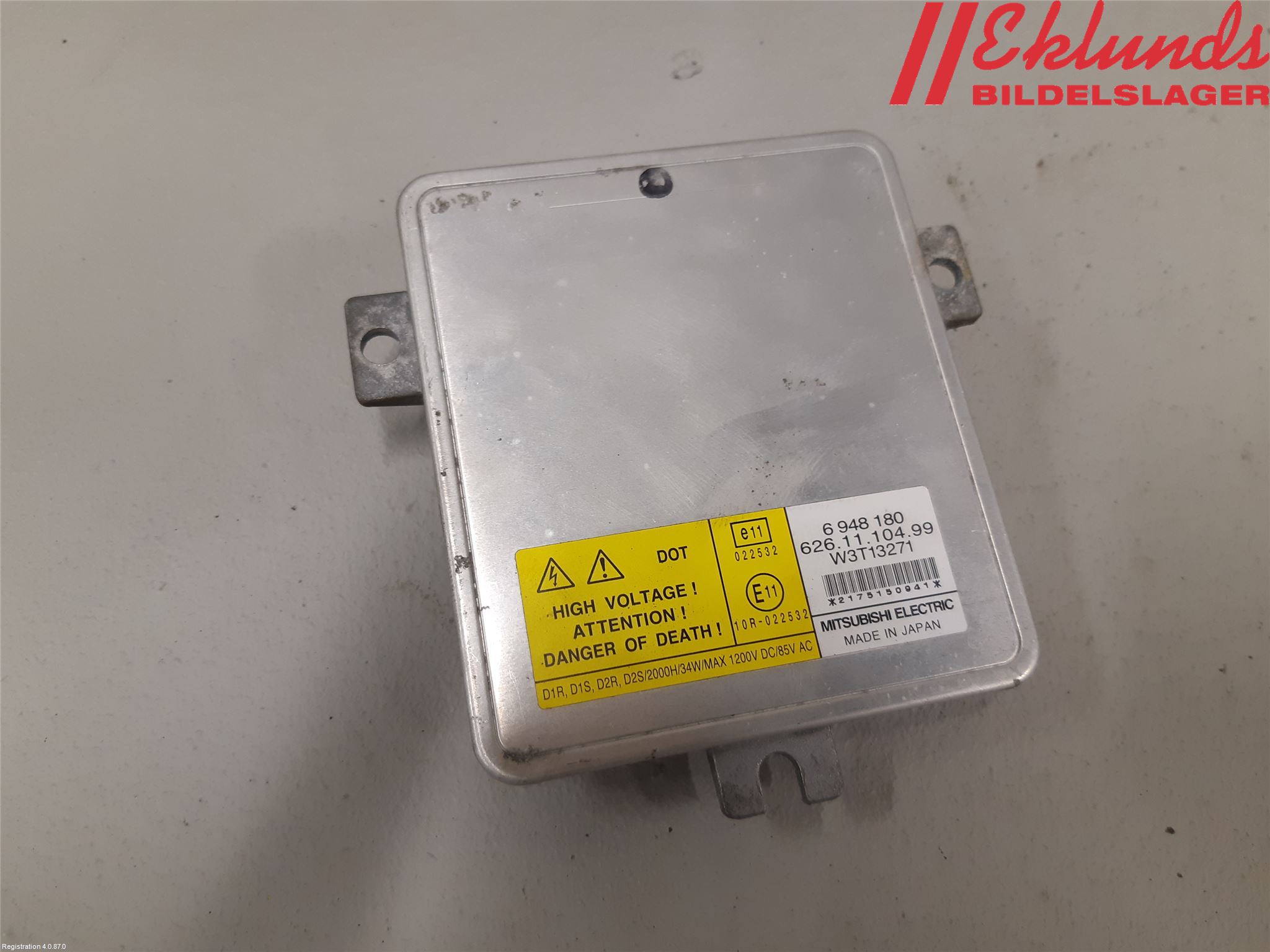 Volvo V70 08-13 Styrenhet Strålkastare