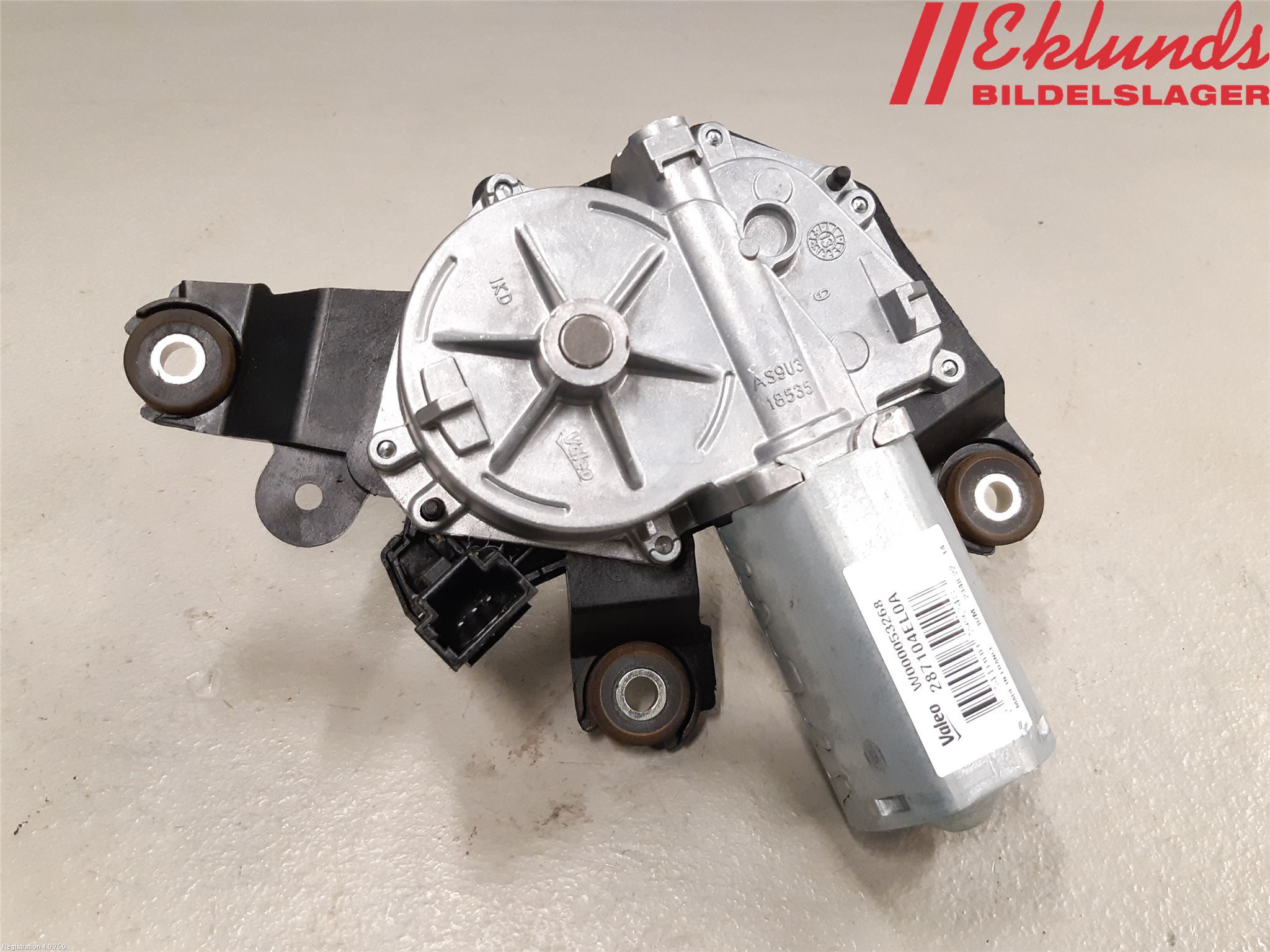 Nissan QASHQAI 14-17 Torkarmotor Baklucka